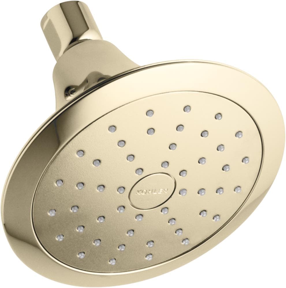 KOHLER Forte Vibrant French Gold 1 Spray Shower Head In The Shower   10272773 