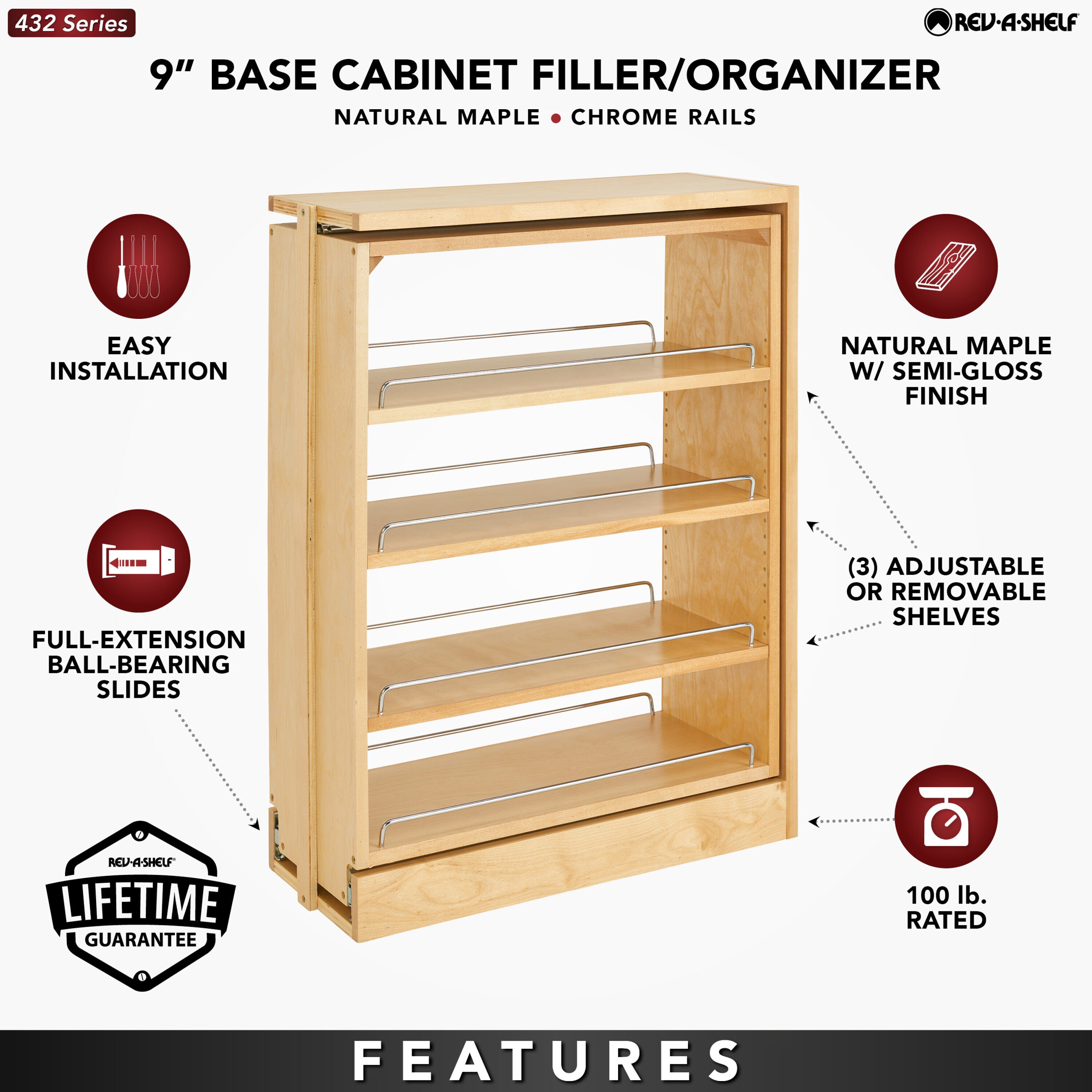 Rev-A-Shelf 189758 Pull-Out-Cabinet-Baskets - View #5