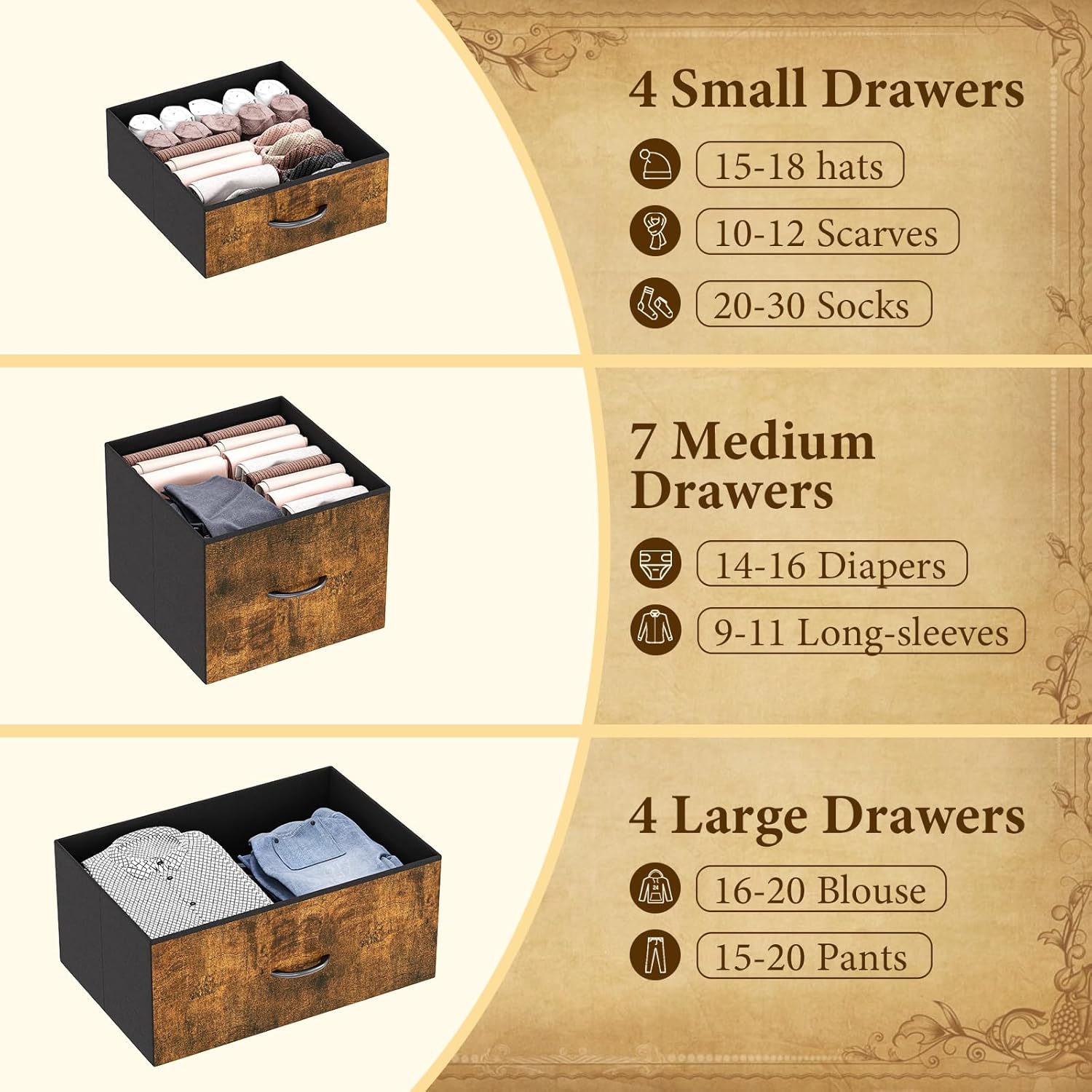 WhizMax LDYLSPHO-10YAOGGN dressers - View #4