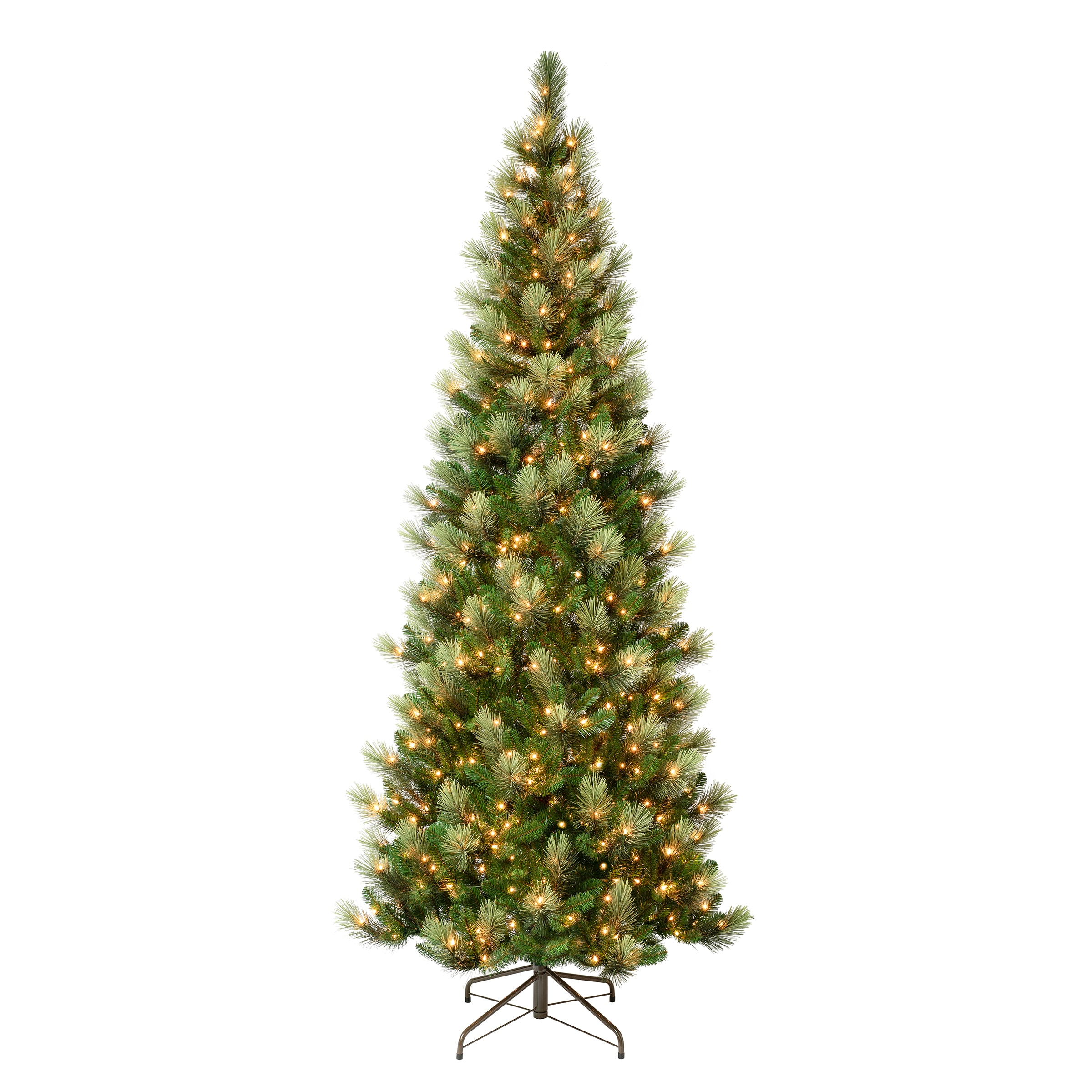7 ft. Mountain Frasier Artificial Christmas Tree with 650 Clear LED Lights - 59 in. Wide