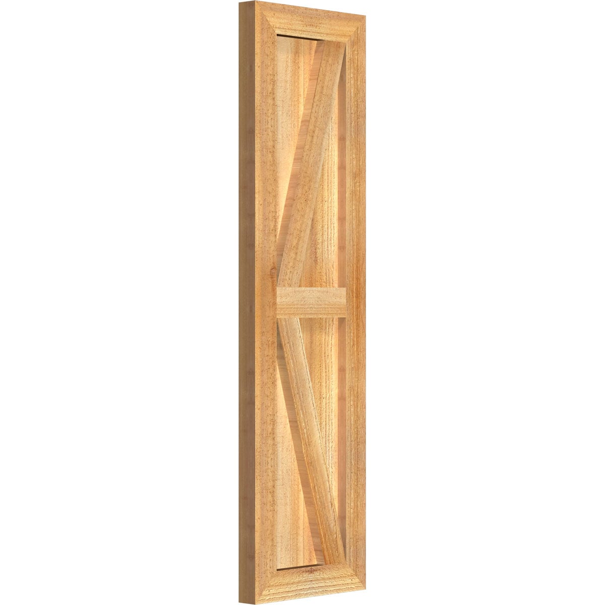 Ekena Millwork RBF06Z11X039RWR Exterior-Shutters - View #2