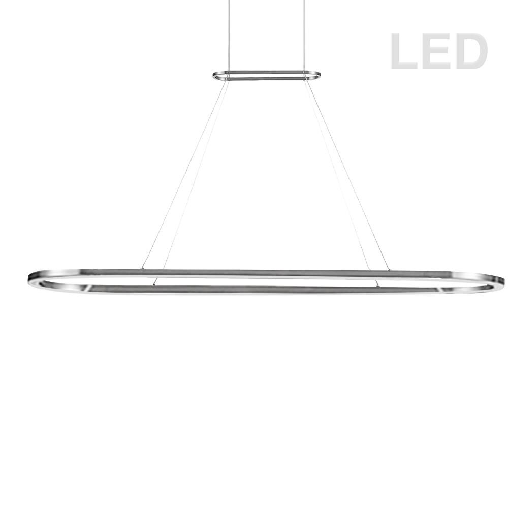 Dainolite DTA-4046LEDHP-PC Daytona Polished Chrome Modern/Contemporary Linear LED Hanging Pendant Light