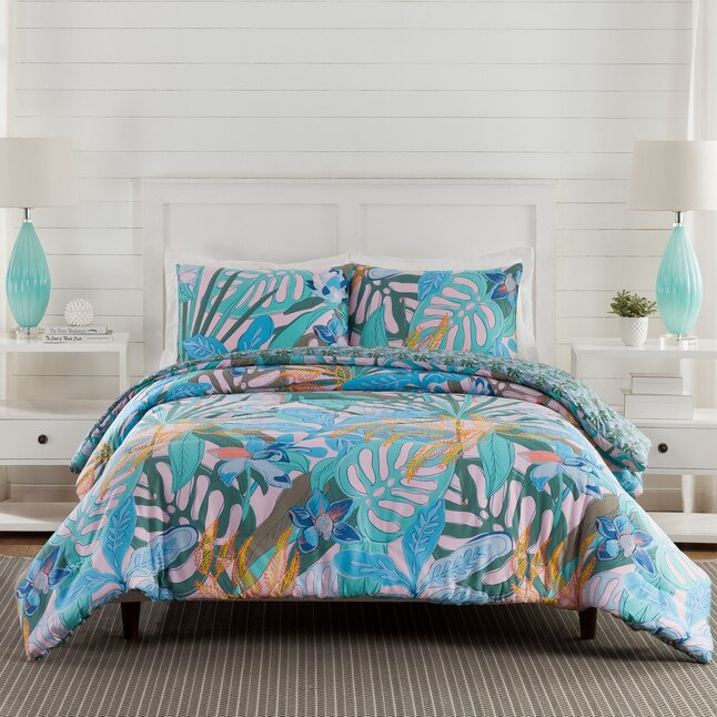 Vera Bradley Rainforest Canopy Comf St, Bedding For Twin Xl Beds
