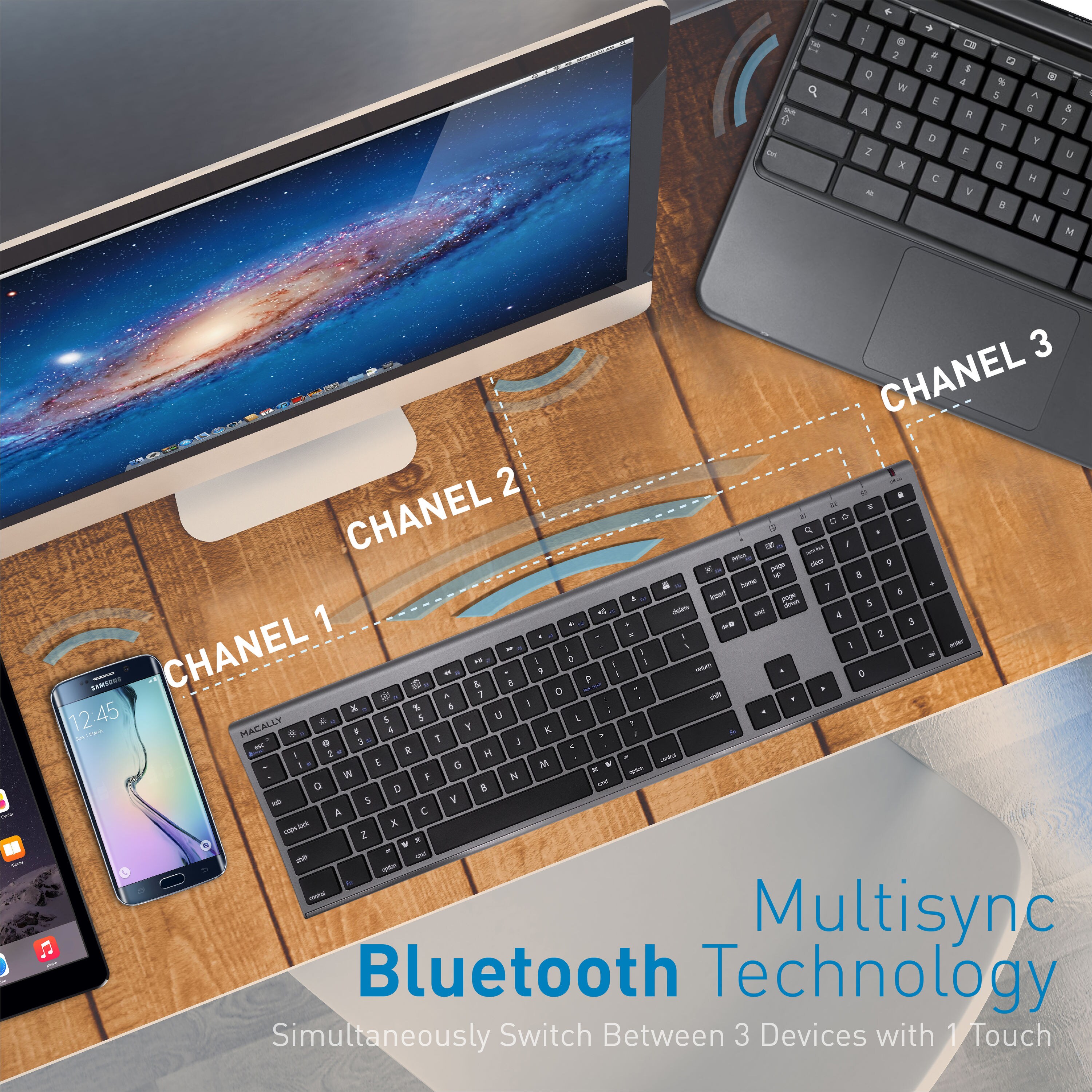 Macally ACEBTKEYSG Computers-Peripherals - View #4