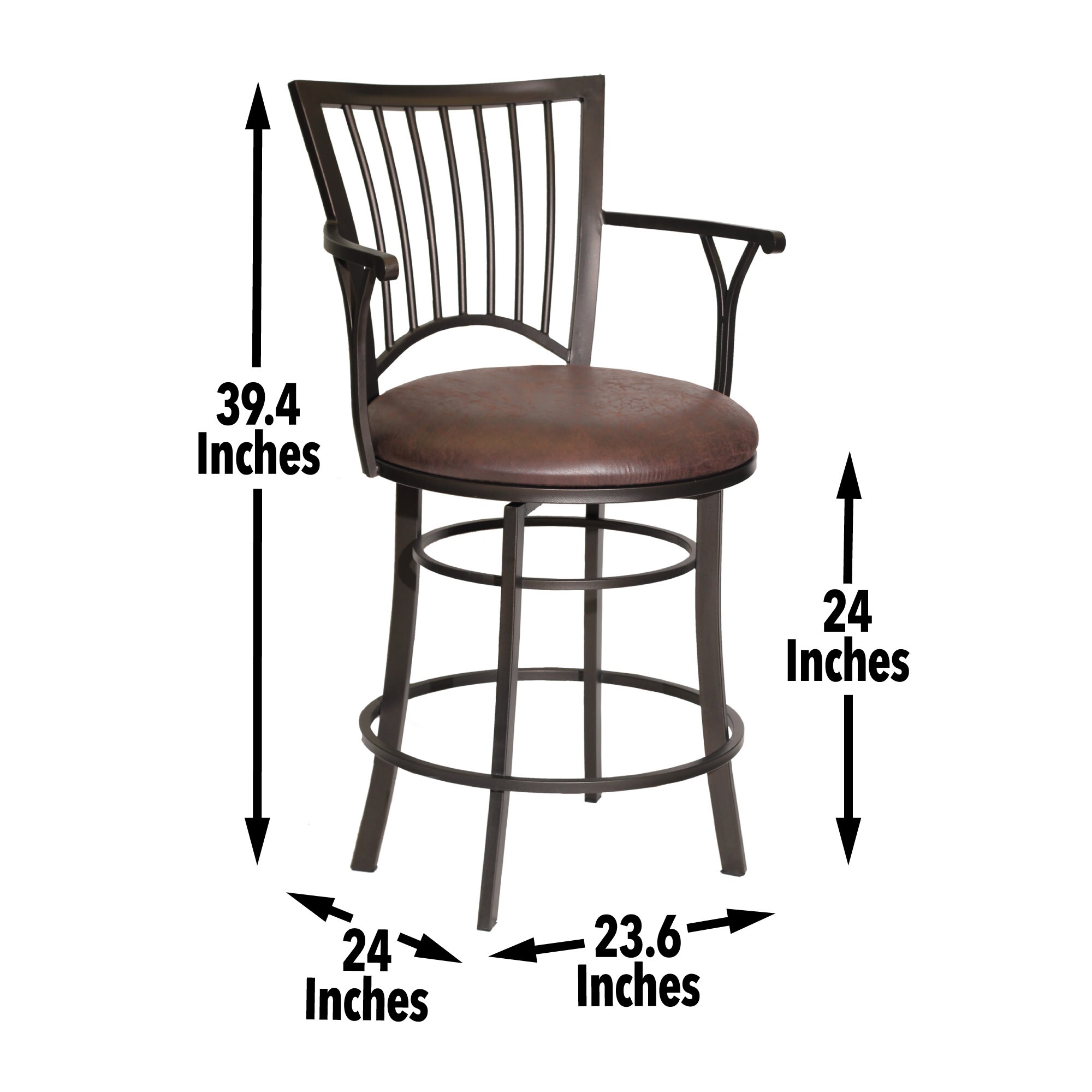 Steve Silver BAY600CS stools - View #3