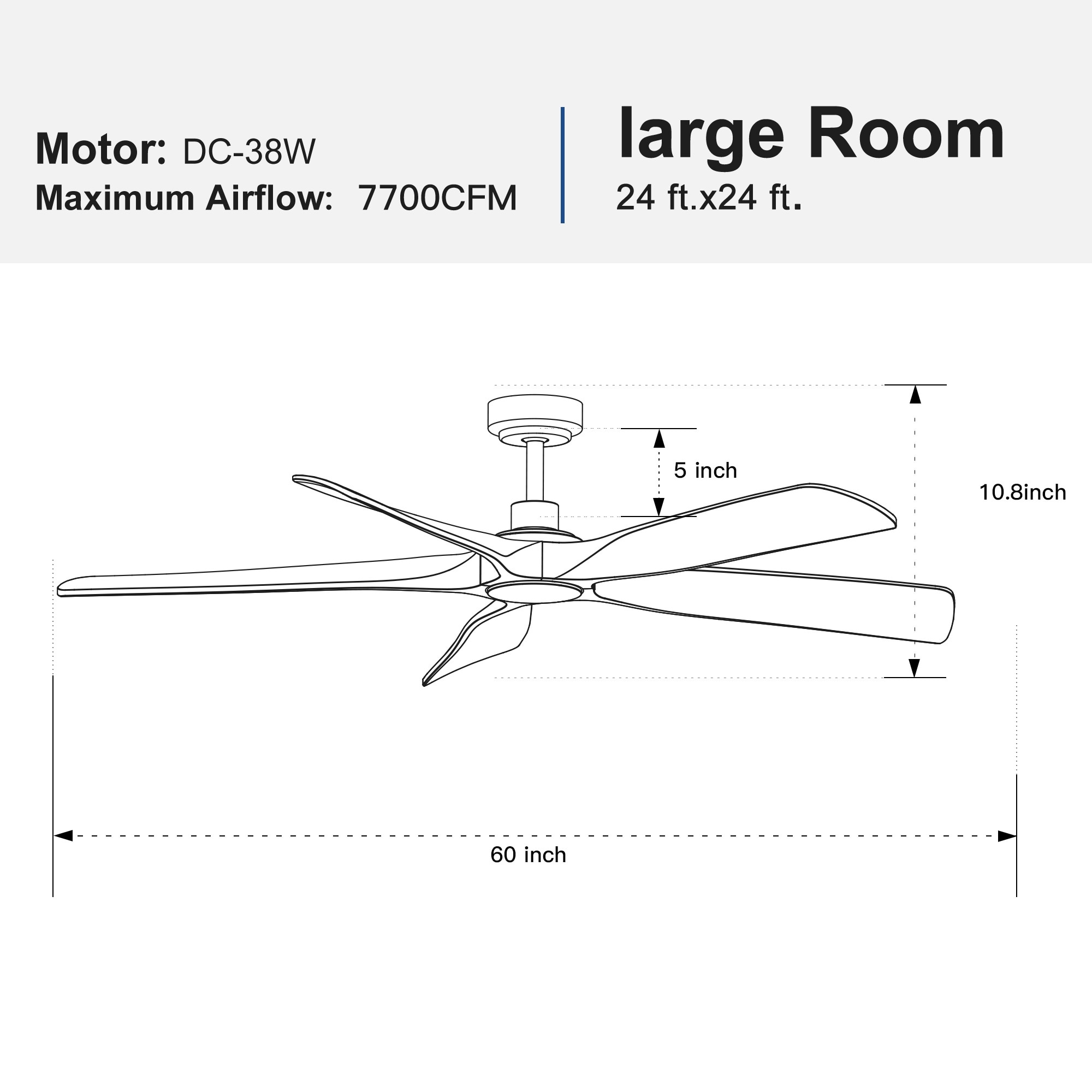 BABOOM BOM-7141065-OR Ceiling-Fans - View #5