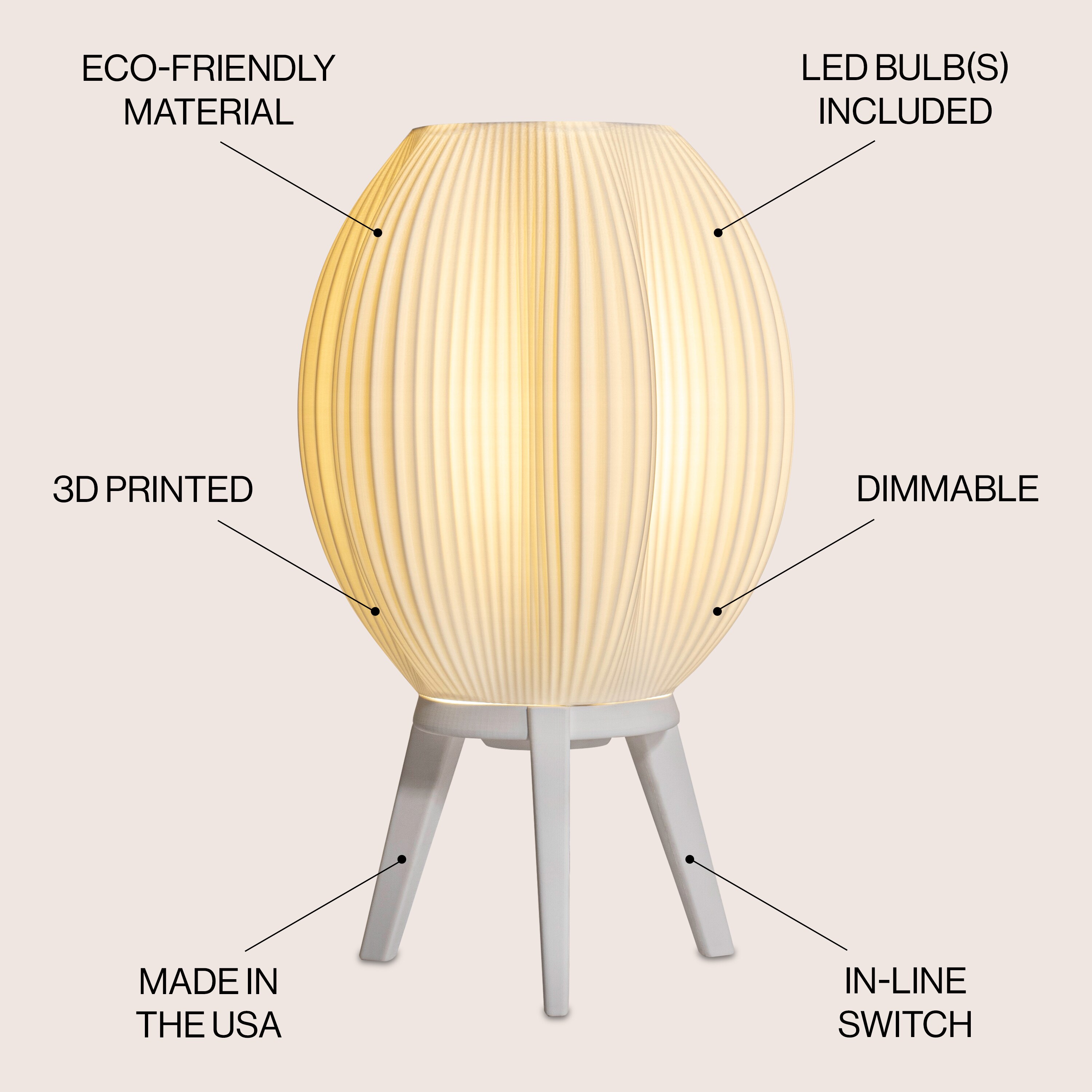 JONATHAN  Y USA1000B Table-Lamps - View #3