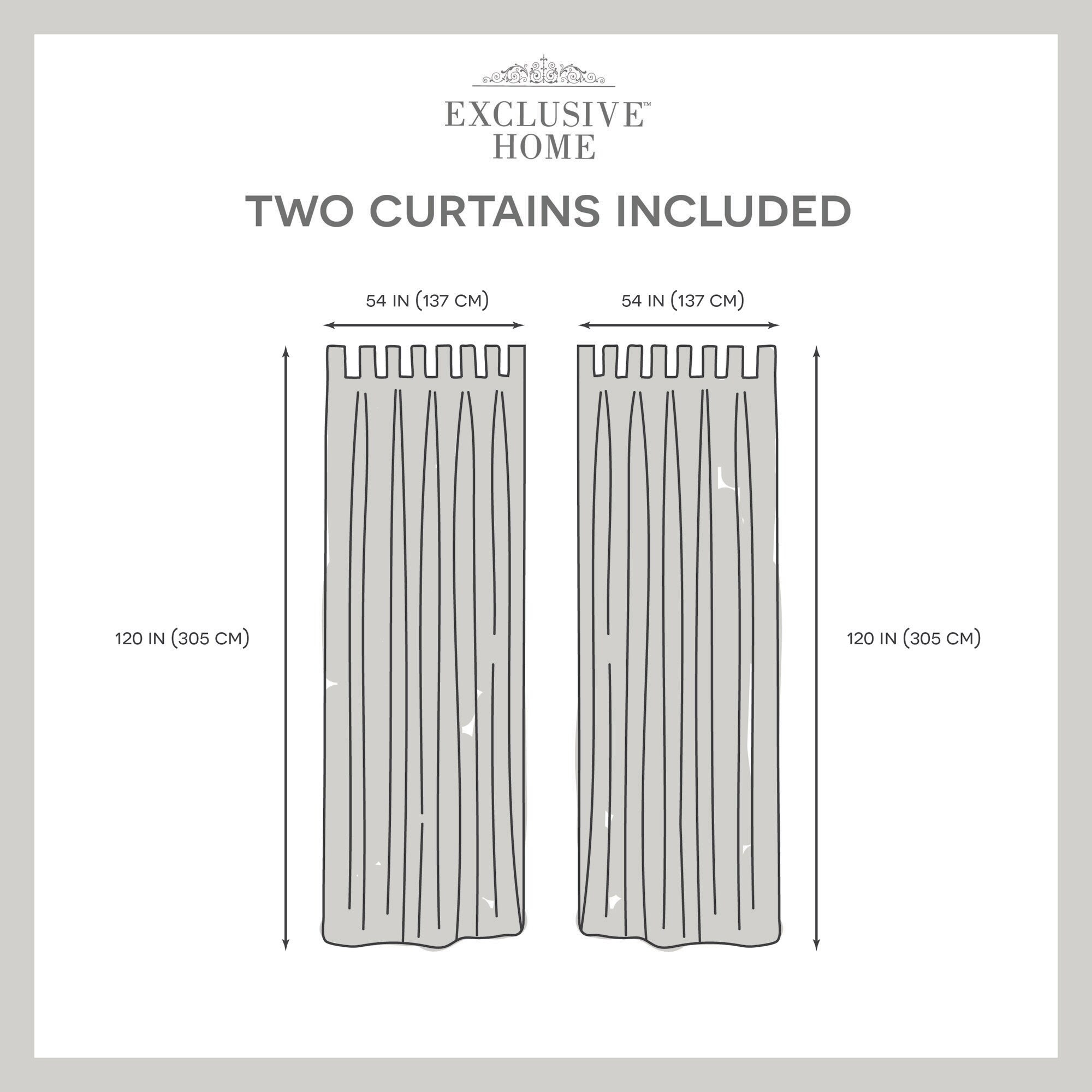 Exclusive Home EH8402-07-2120V curtains - View #6