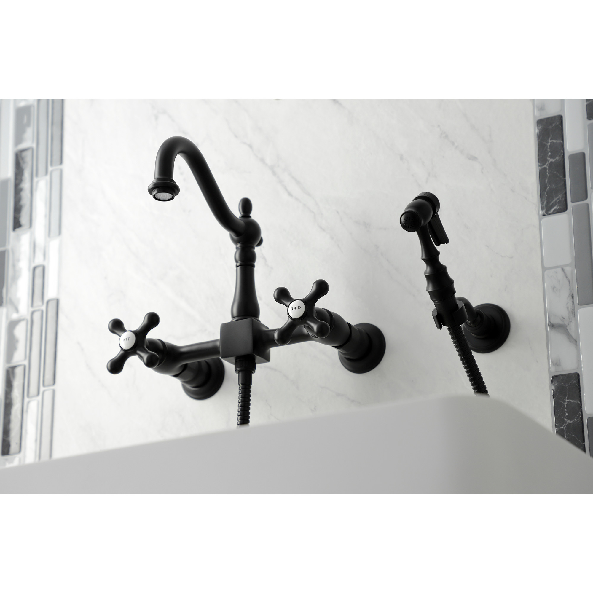 Kingston Brass WLKS1260AXBS Kitchen-Faucets - View #3