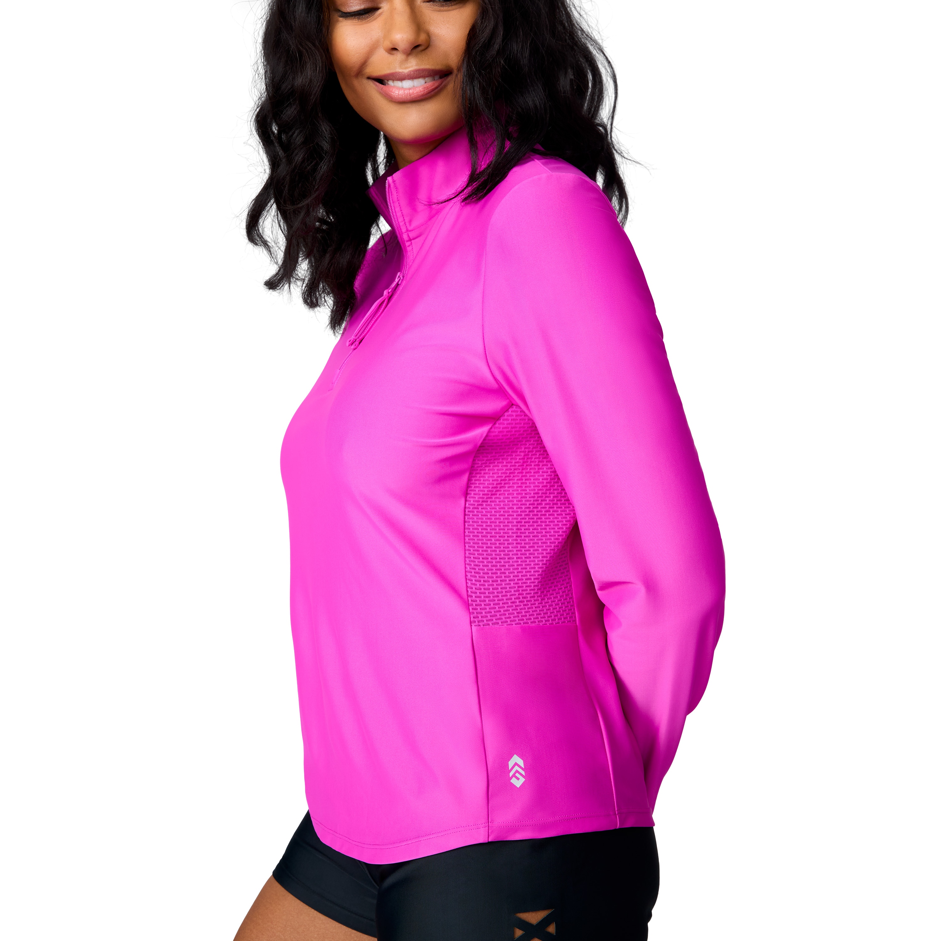 Free Country SRLSS5836 MAGENTA L Tops-Shirts - View #3