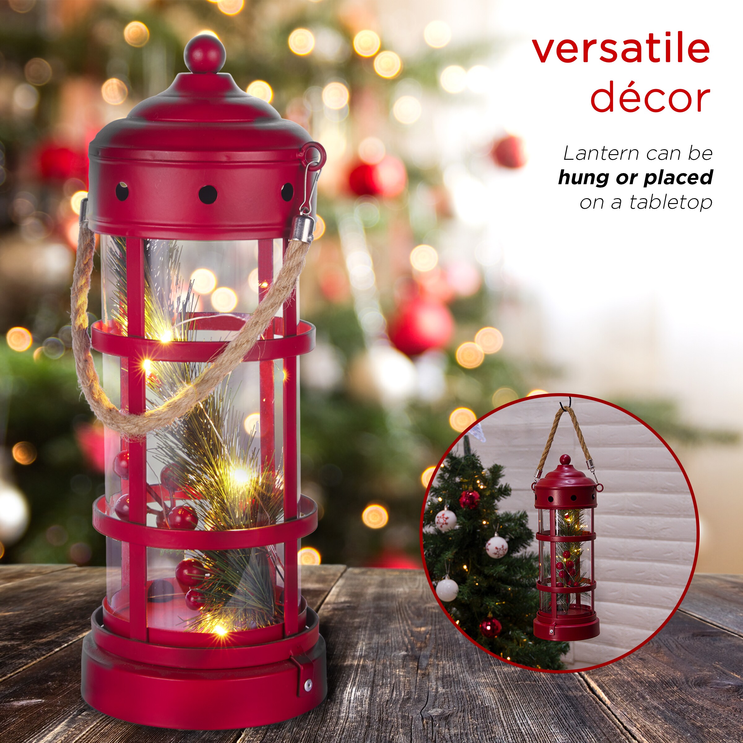 Alpine Corporation LJJ1346RD Outdoor-Christmas-Decor - View #10