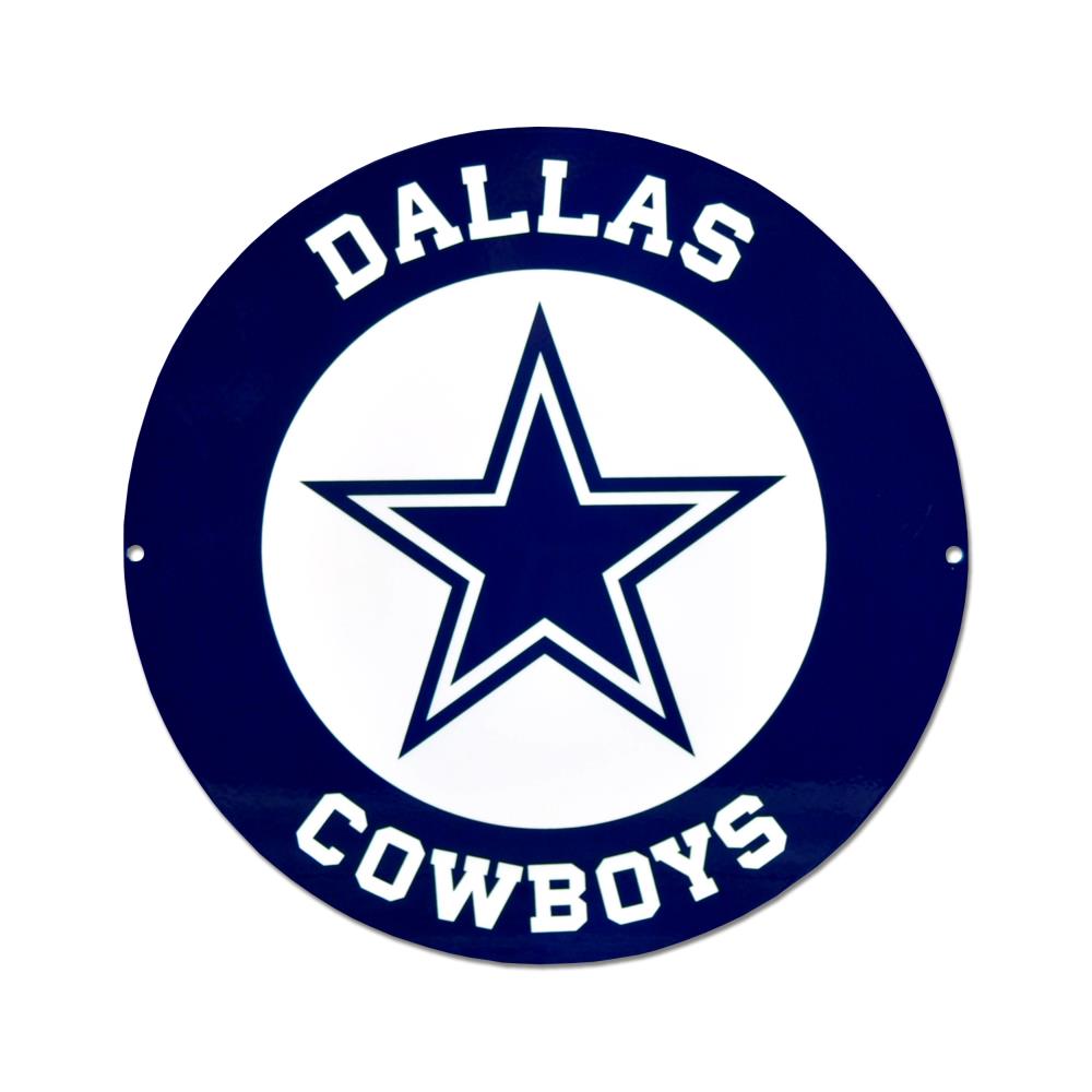 Authentic Street Signs Dallas Cowboys 24-in x 24-in Metal Blank Sign at ...
