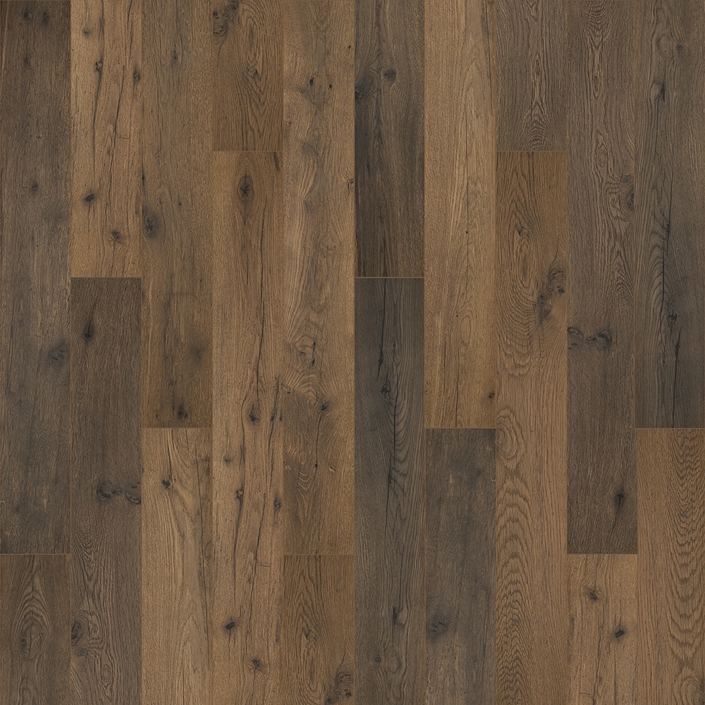 Pergo LF001133 Pro +WetProtect Harps Mill Oak 10-mm T x 6-in W x 47-1/4-in L Waterproof and Water Resistant Wood plank Laminate Flooring ( 22.17-sq ft / Carton )