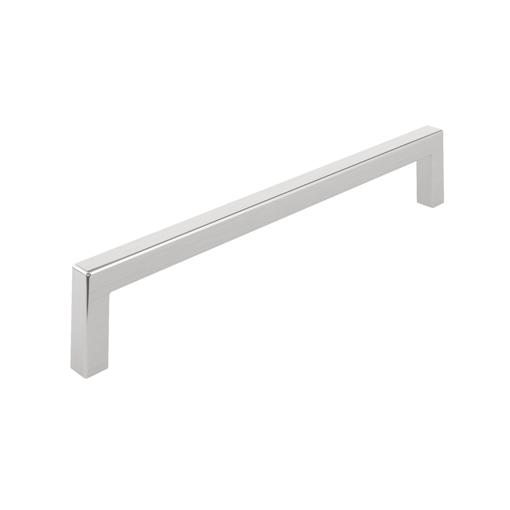 Richelieu BP873192195 Lambton 7-9/16-in , 192mm Center to Center Brushed Nickel Rectangular Handle