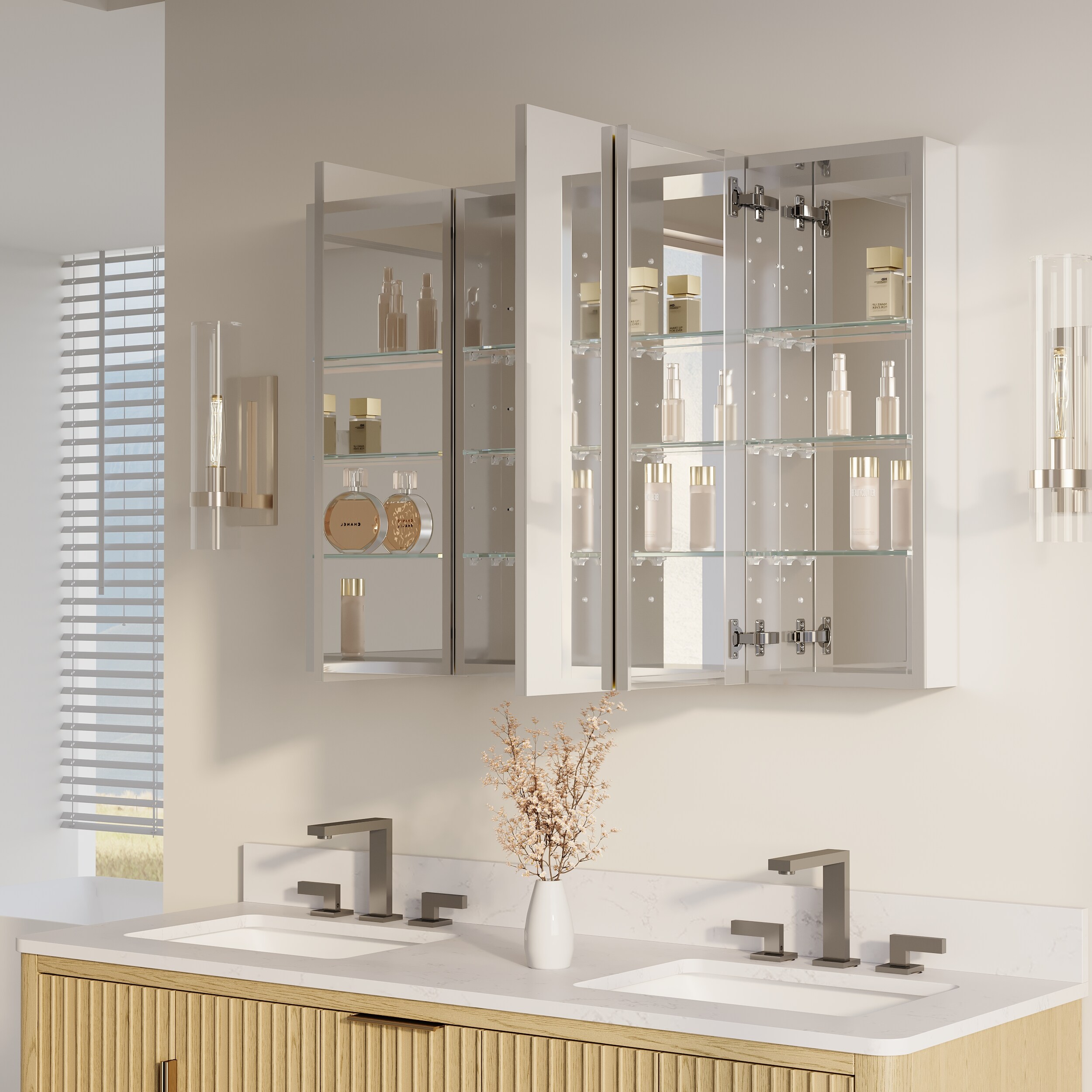 CALVON ZUB-RRL44 Bathroom-Medicine-Cabinets - View #5