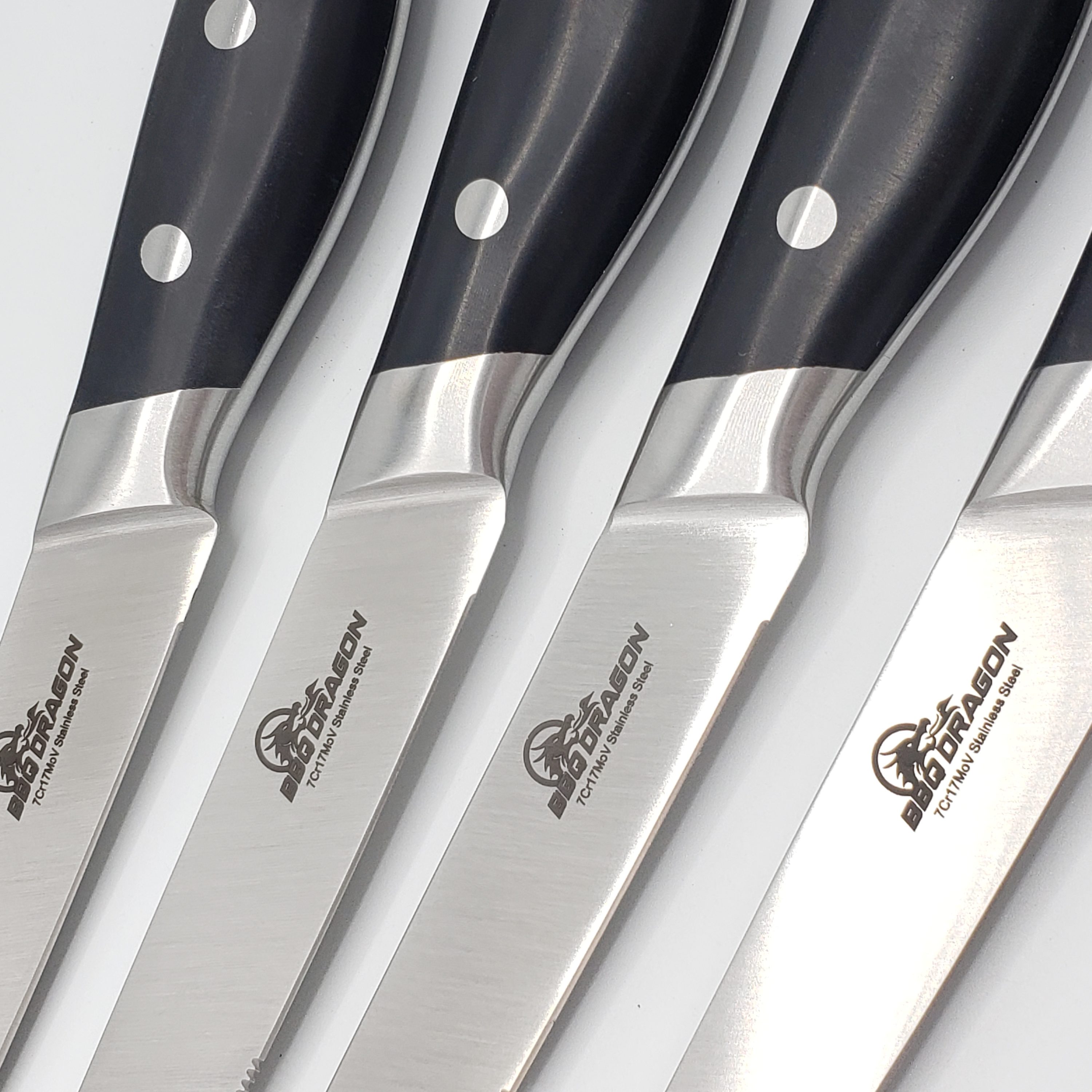 Home Basics 6 Piece Stainless Steel Steak Knife Set & Reviews