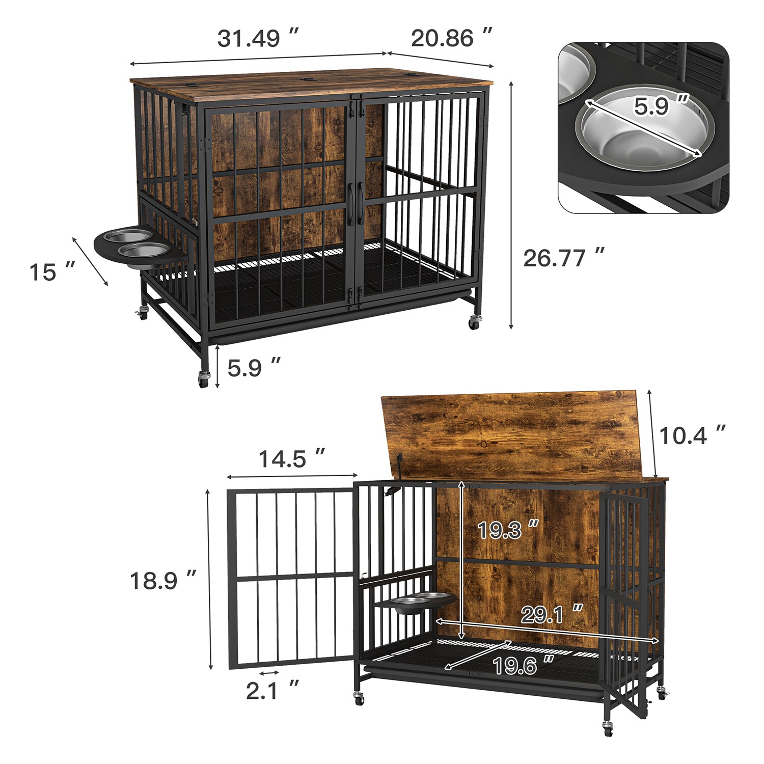 Mondawe MD-SY54614 Pet-Crates-Carriers - View #11