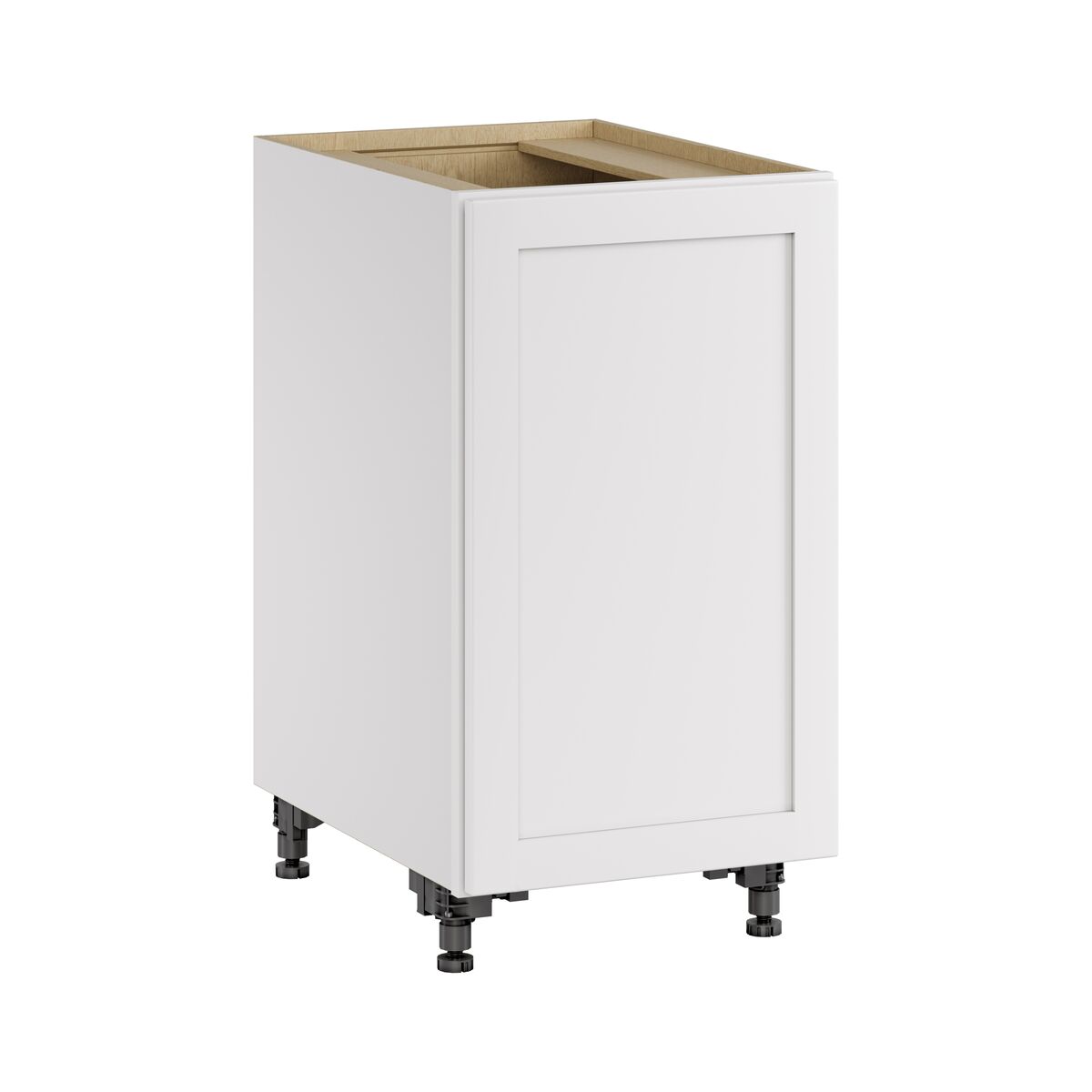 Whalen CLICK-IT LWSCLICK-04 Enfield 18-in W x 34.5-in H x 24-in D Classic White Birch Base Ready to assemble Plywood Cabinet (Raised Panel Shaker)