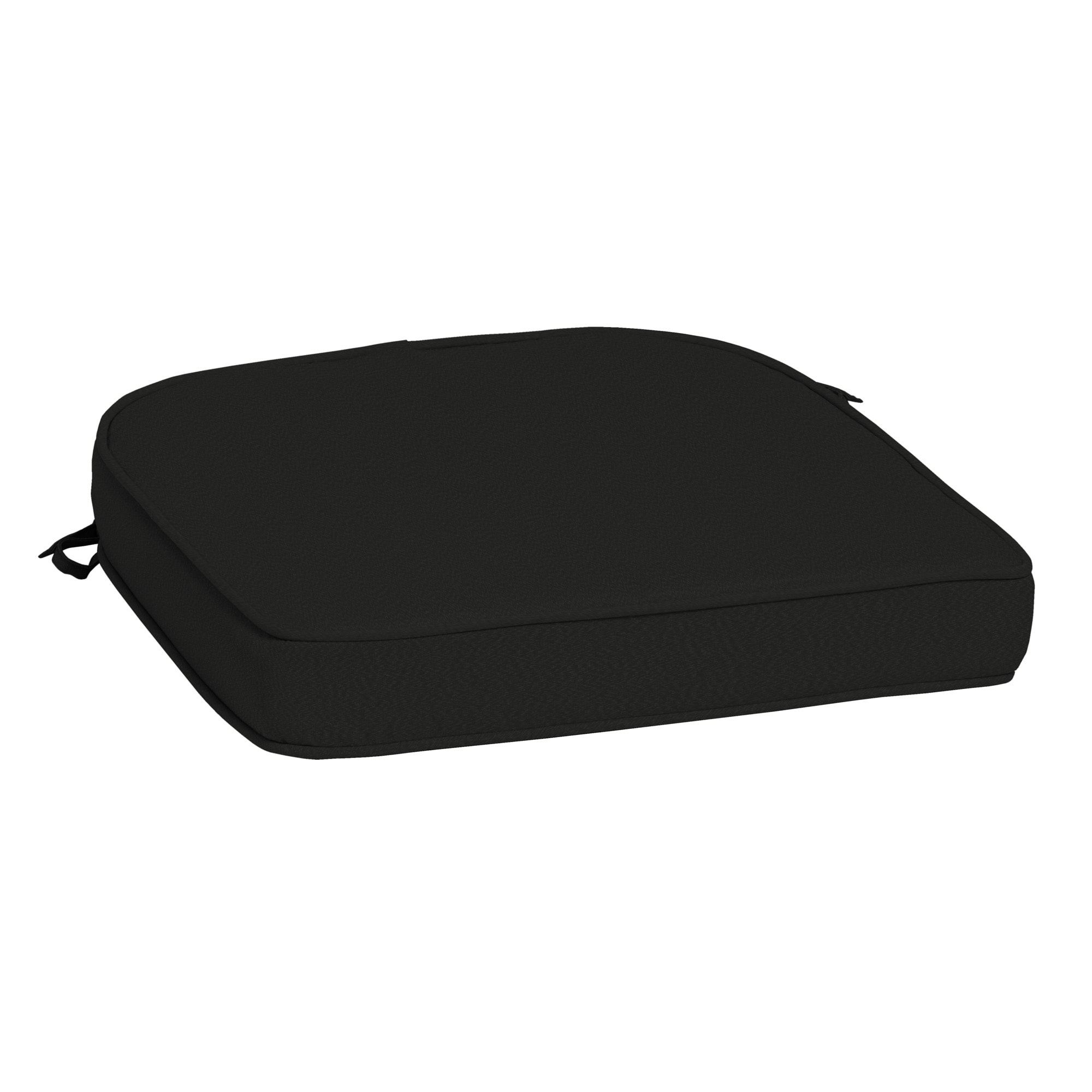 ARDEN AN01F01B-DKZ1 ProFoam Performance 19-in x 20-in Onyx Black Patio chair cushion
