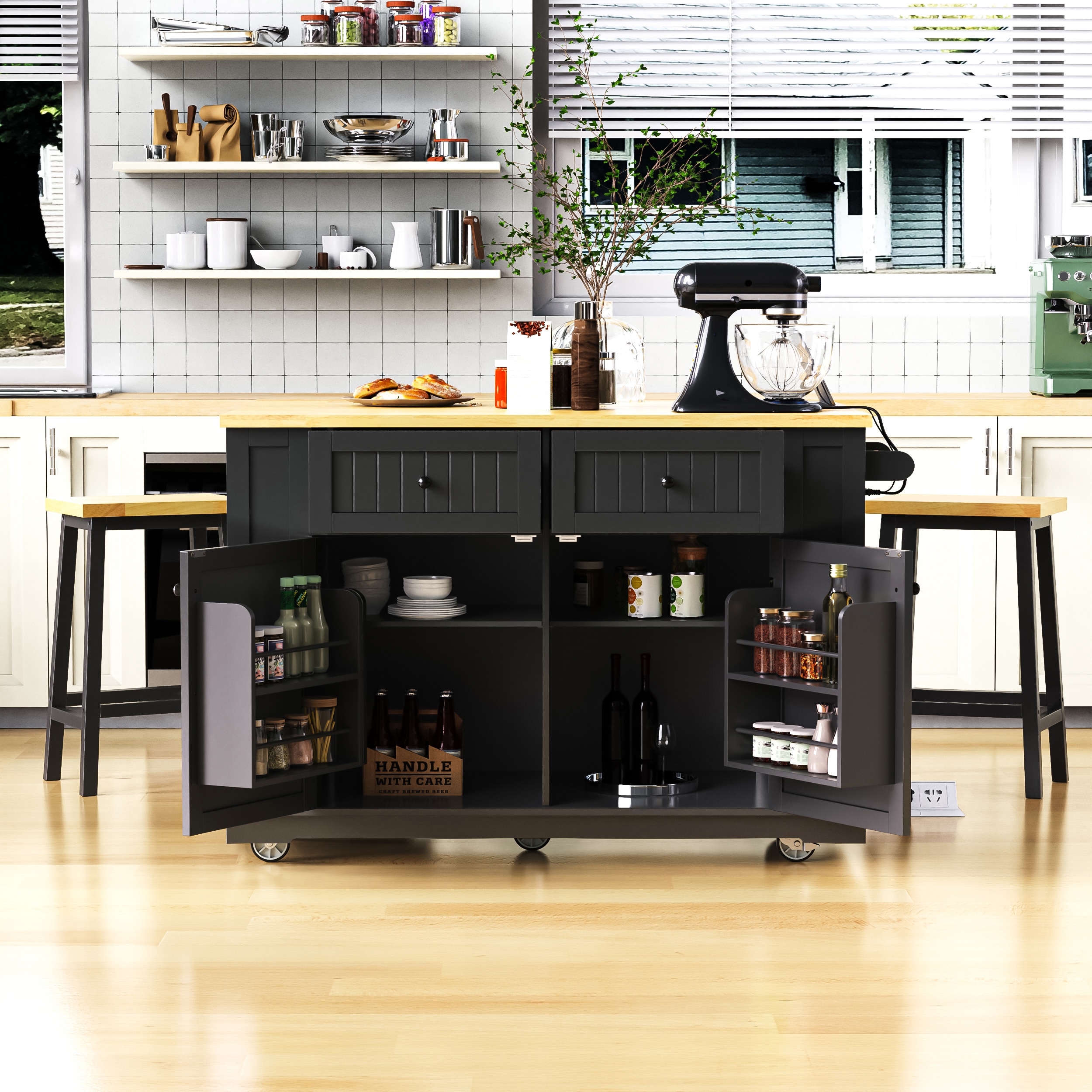 ModernLuxe N707P257057B Kitchen-Furniture - View #2