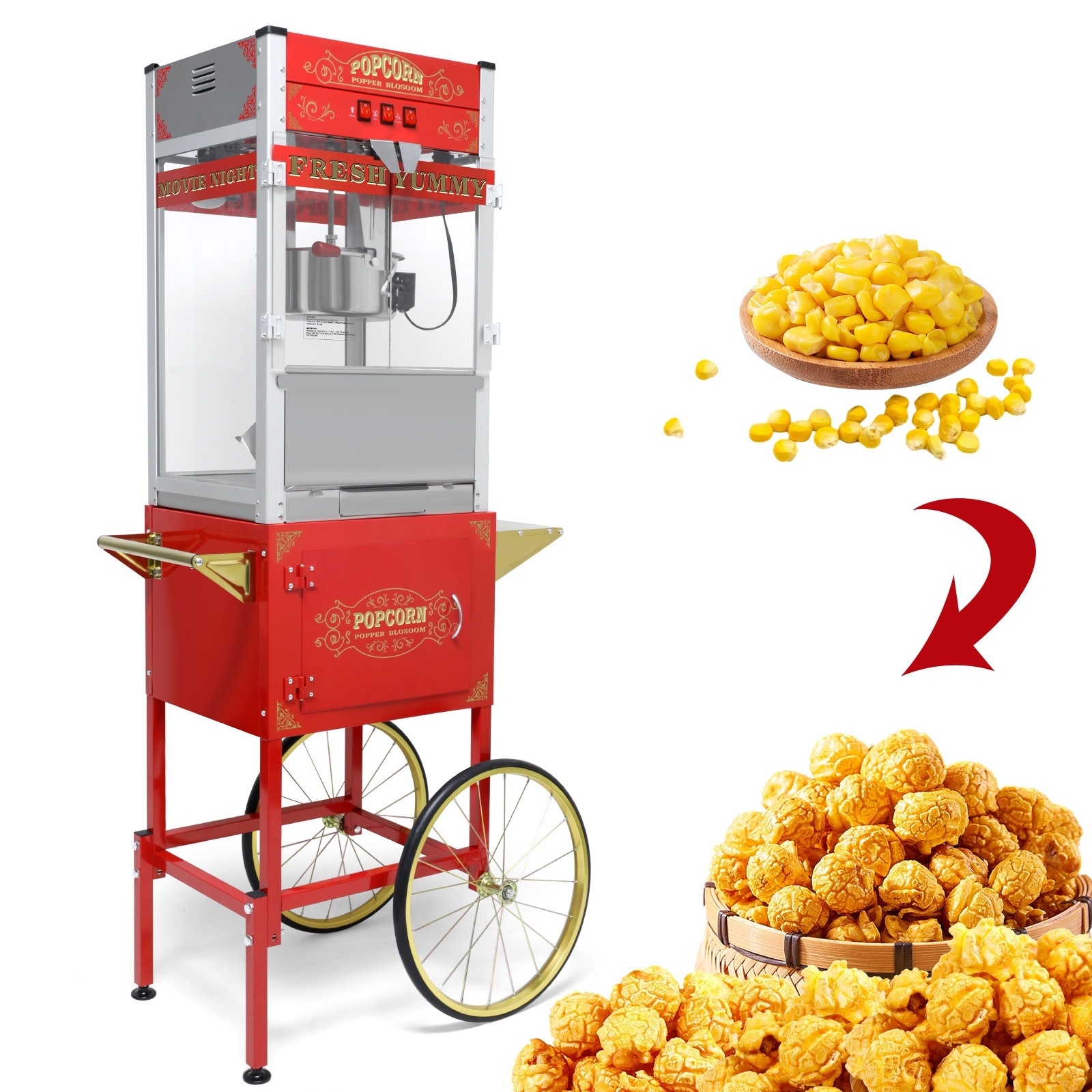 LIVACA LYR102270 Popcorn-Makers - View #3