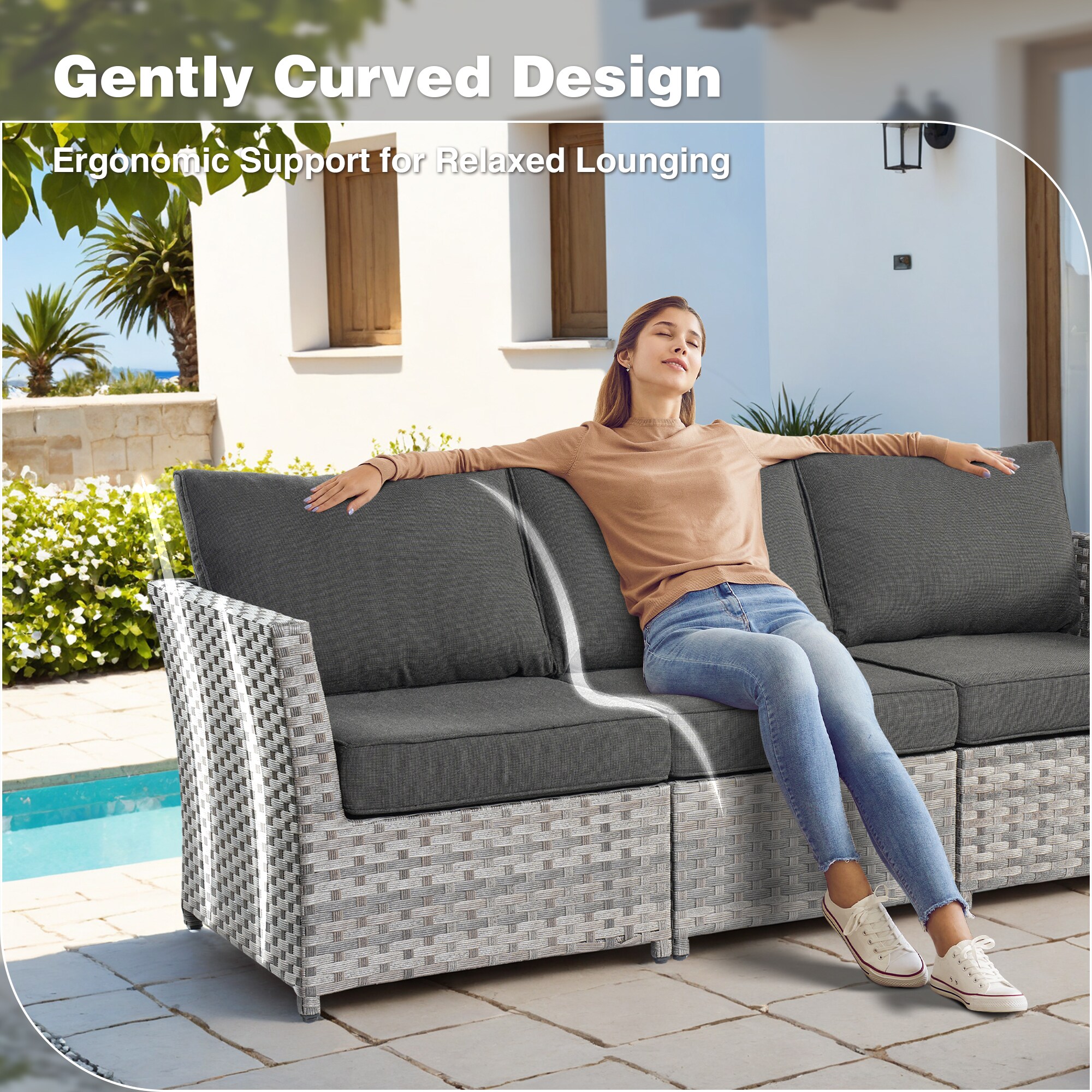 Pouuin SCFPBRS109 Patio-Sofas-Daybeds - View #5