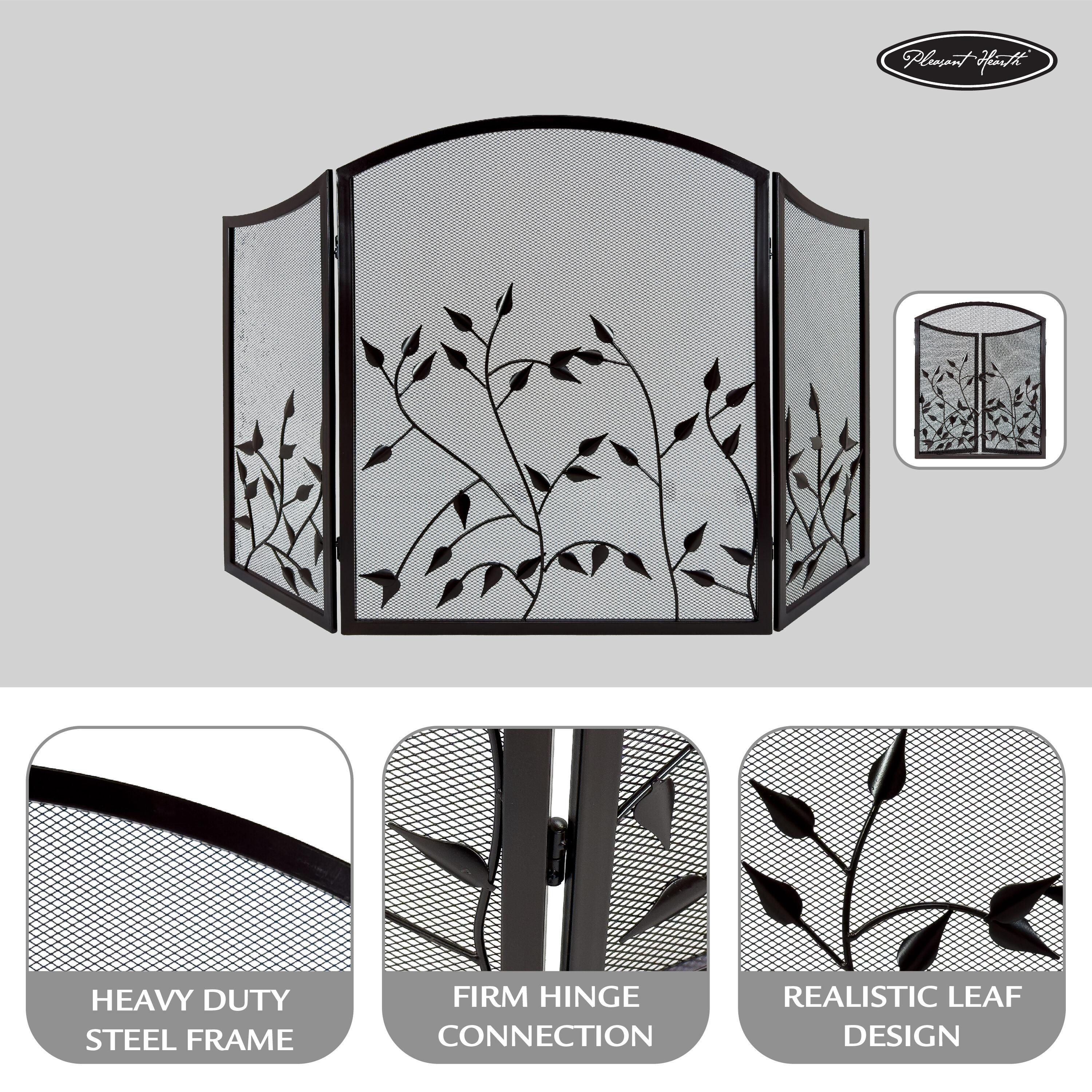 Pleasant Hearth FA092SA Fireplace-Screens - View #7
