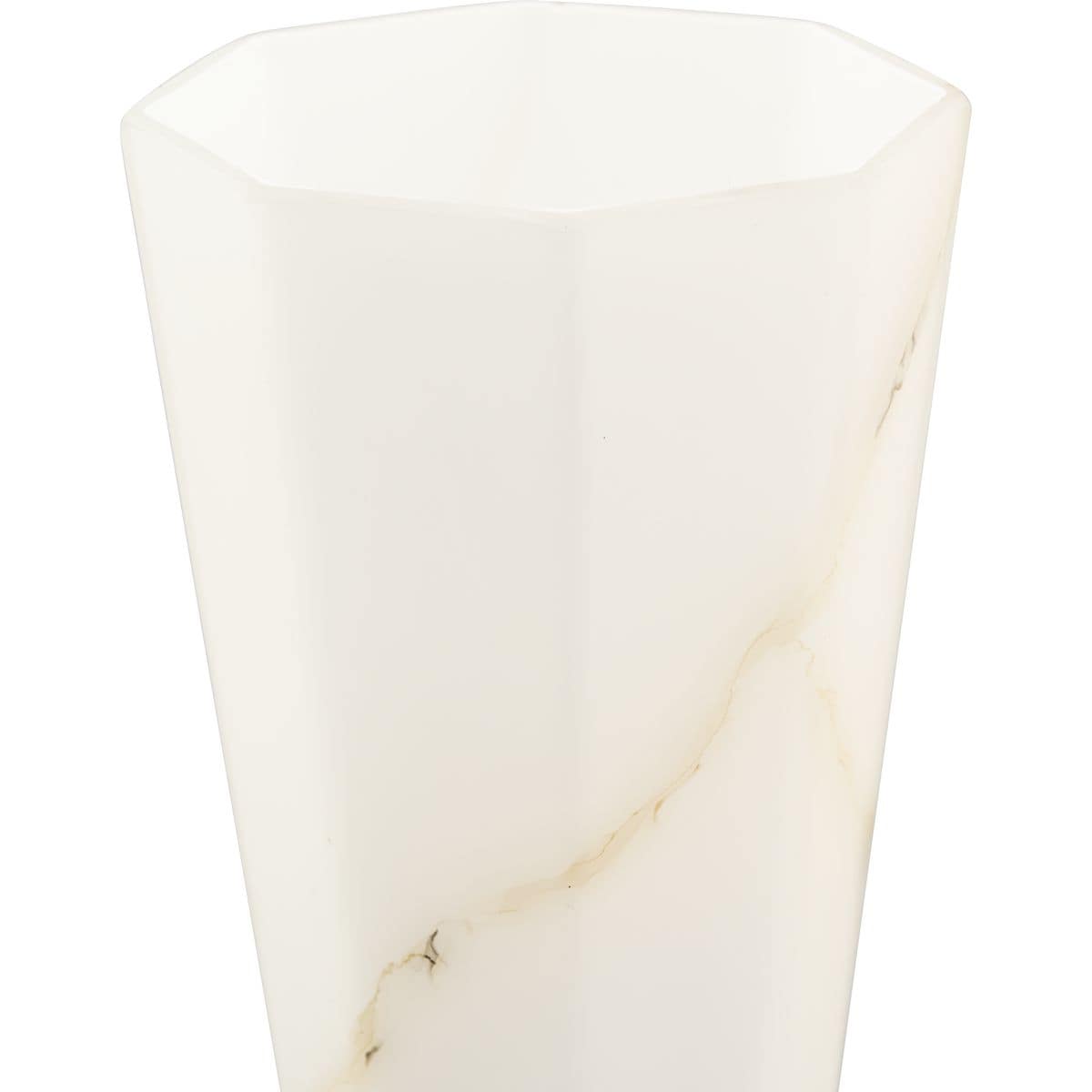 Tosca 41'' Brushed Bronze 6-Light Chandelier with Faux Alabaster Shades