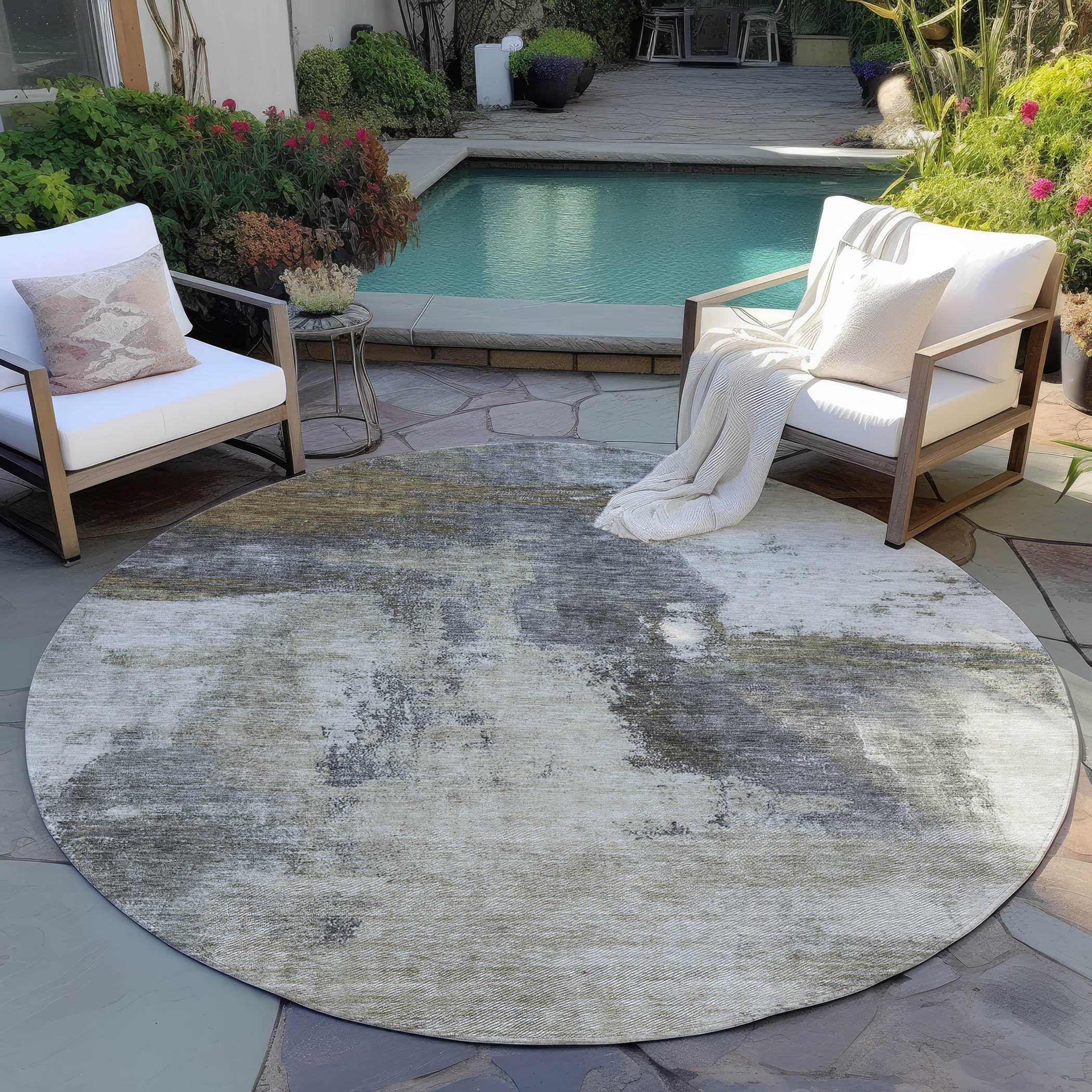Addison Rugs ACN1068GY8RO rugs - View #7