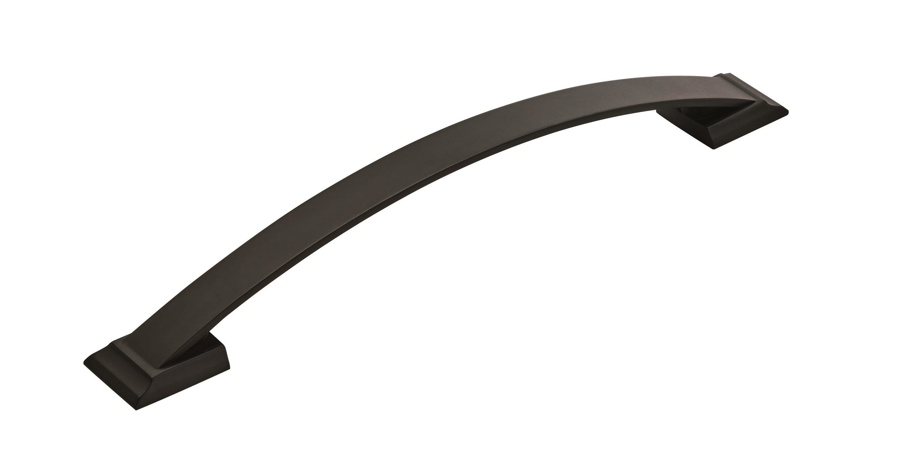 Amerock BP29365BBR Candler 8-in , 203mm Center to Center Black Bronze Arch Handle For Use on Appliances Drawer Pulls