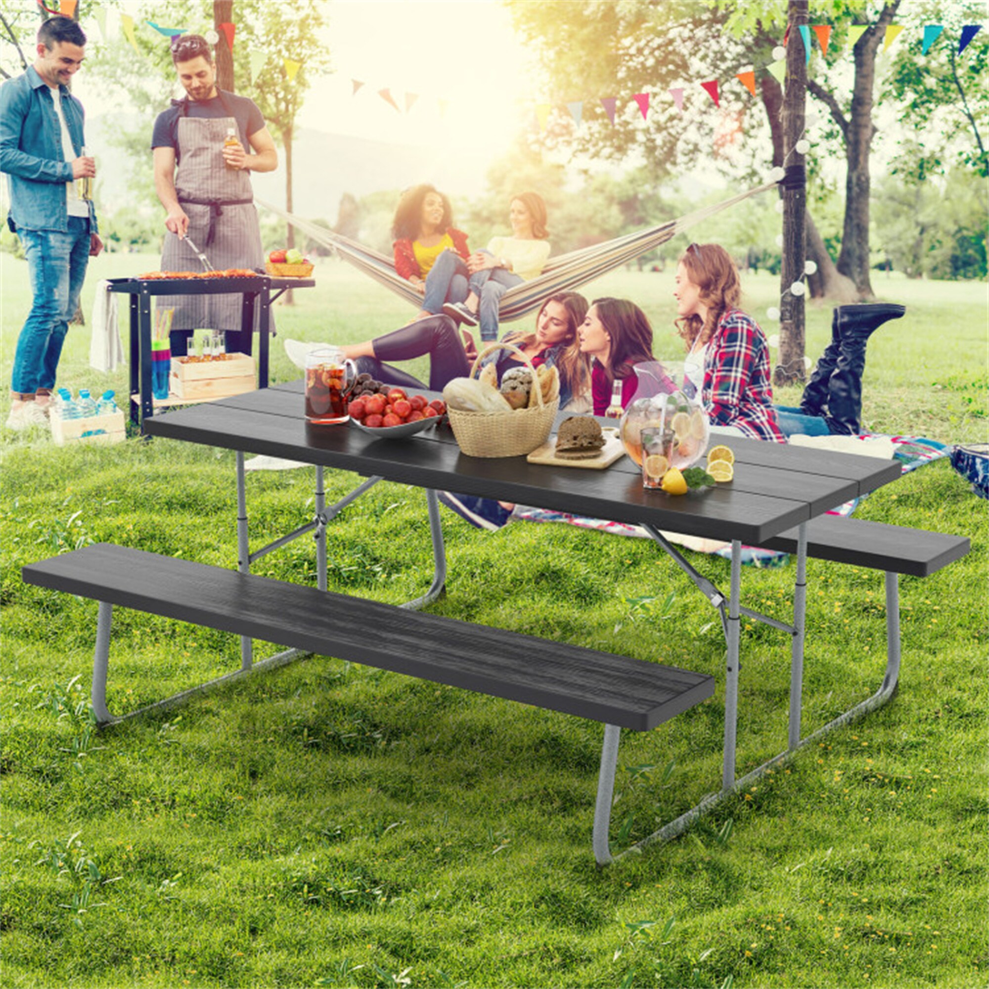 BABOOM BOM-1267BK+-CO Picnic-Tables - View #11