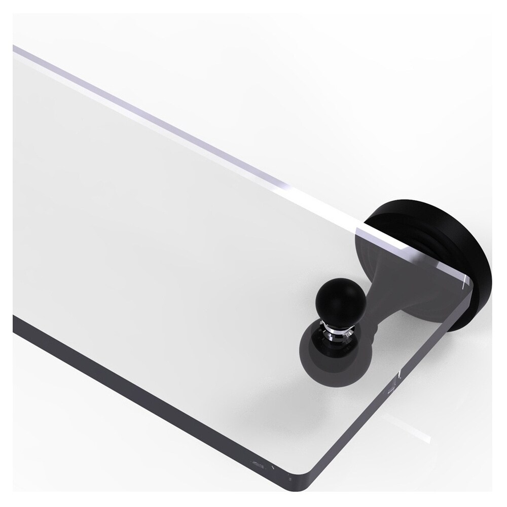 Allied Brass SG-1-22-BKM Bathroom-Shelves - View #2