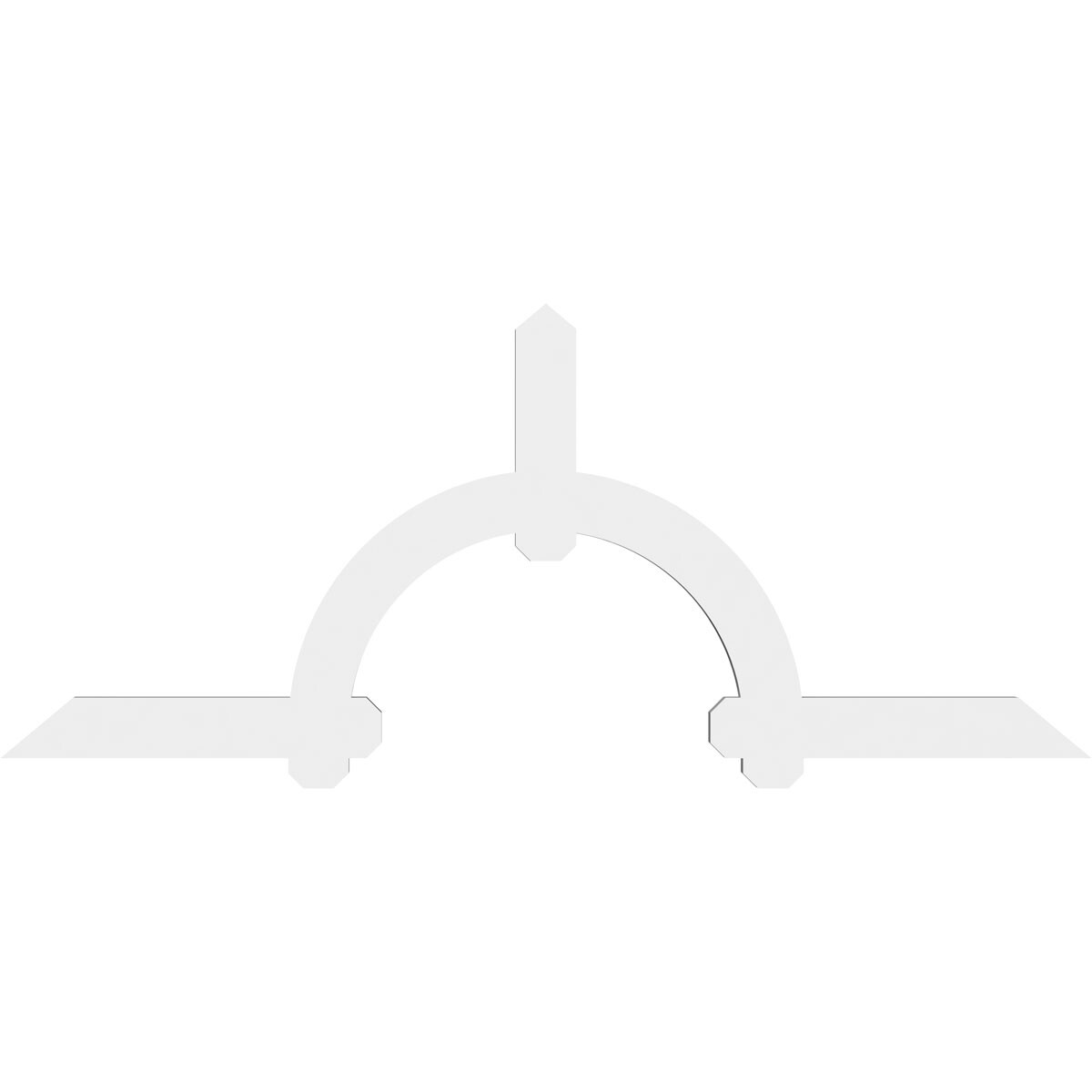 Ekena Millwork GBP072X30X0204ERI00 Exterior-Brackets-Braces - View #2