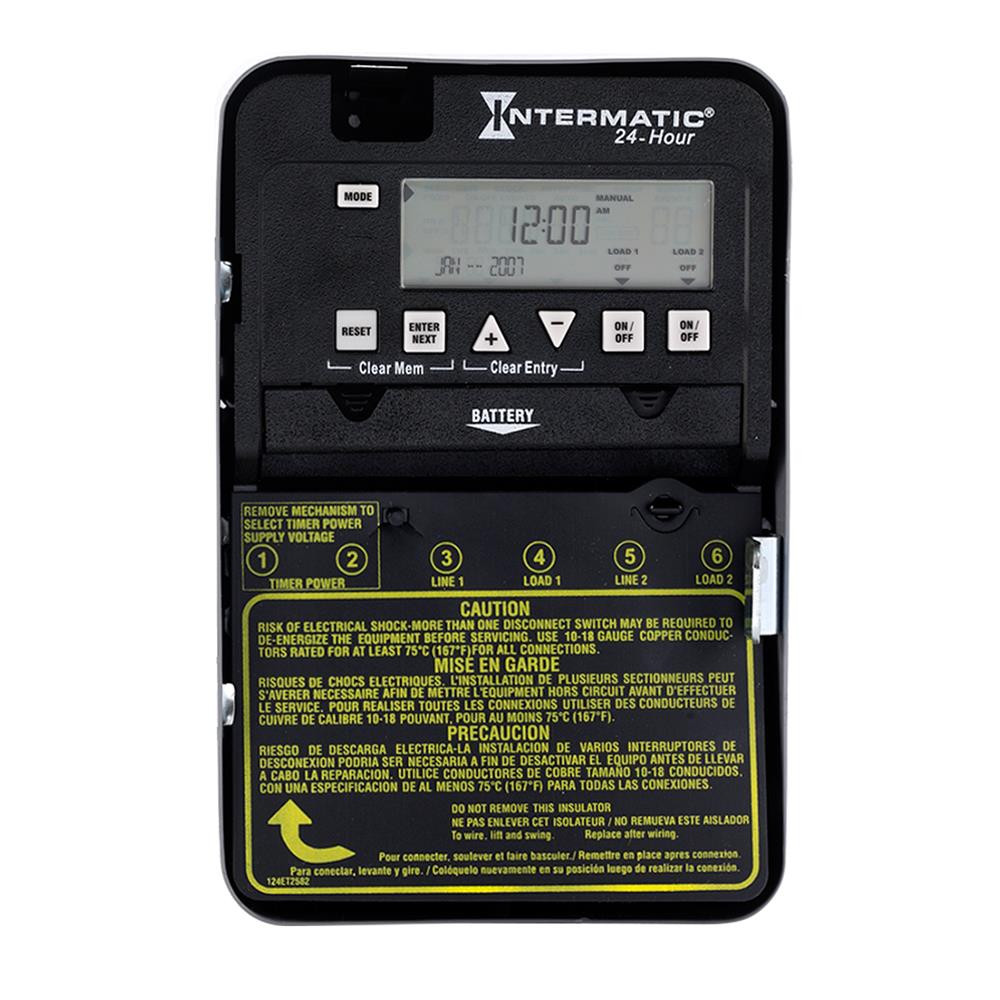 Intermatic ET1125C 30-Amps 120/277-volt Digital Lighting Timer