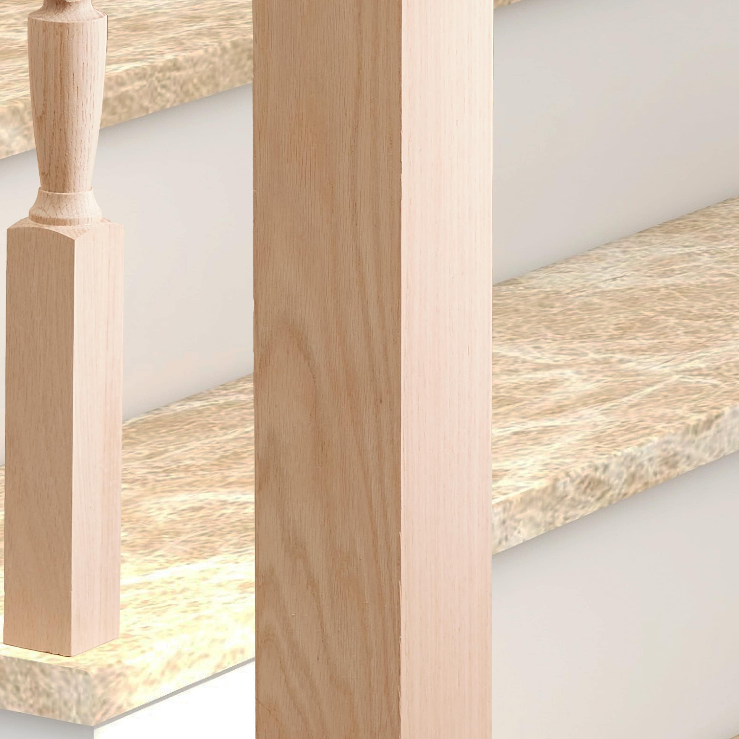 RELIABILT WG963OAK Interior-Stairpart-Newel-Posts - View #3