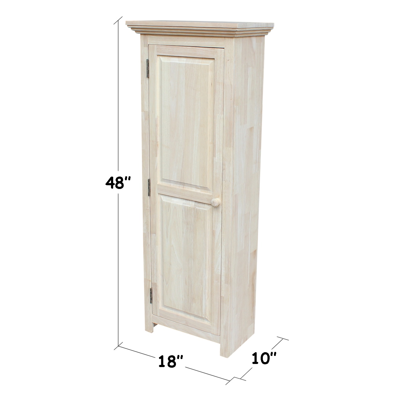 Split Level Storage Cabinet with Veneer Doors (48'' W)