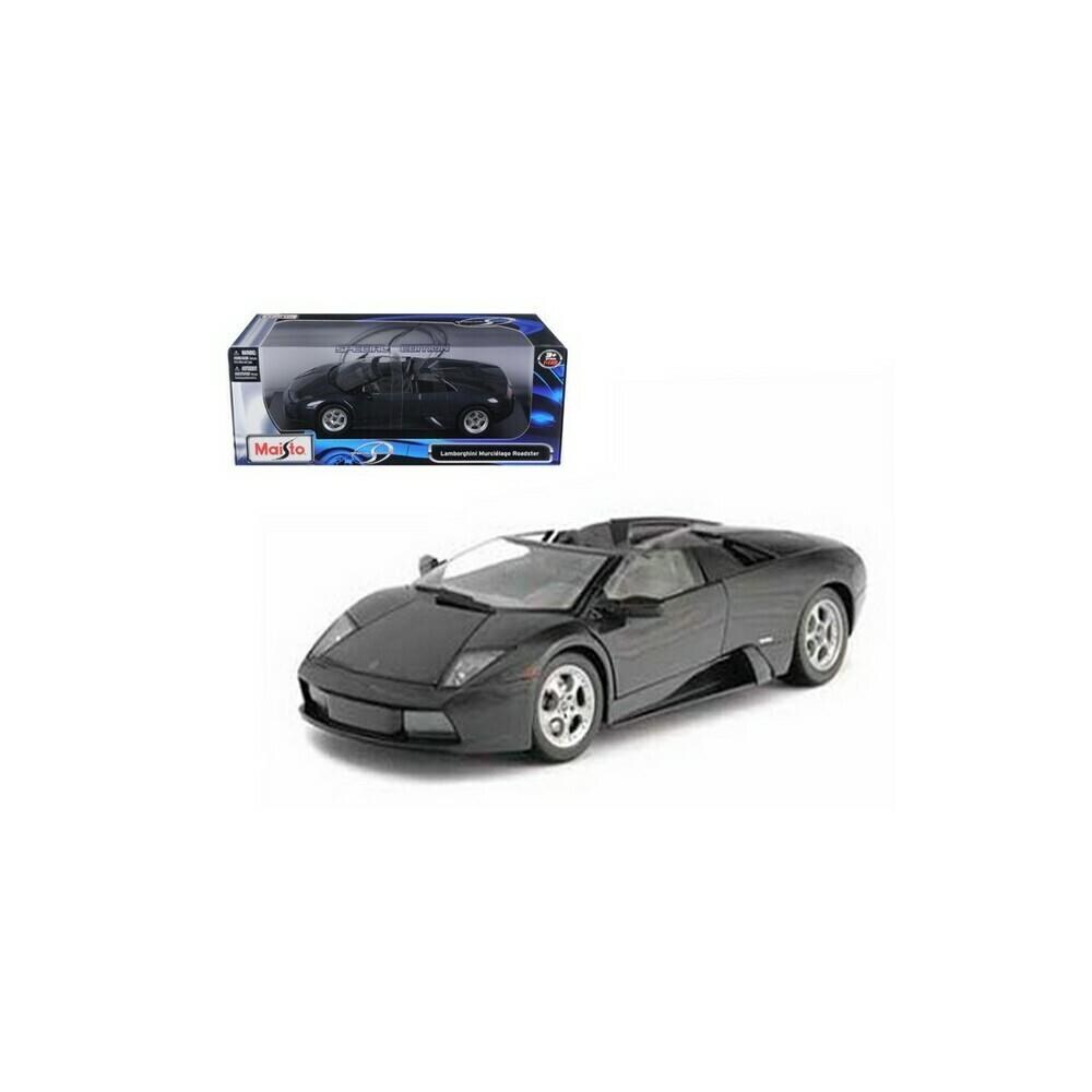 Maisto DTDP137  31636bk Lamborghini Murcielago Roadster Black 1-18 Diecast Model Car