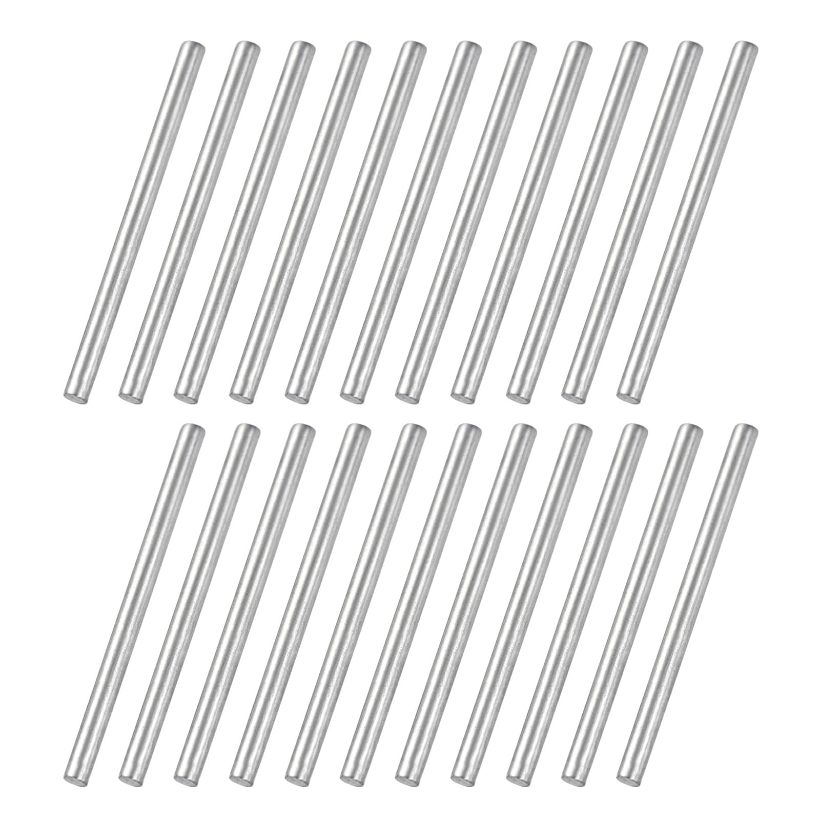 Unique Bargains 22pcs 304 Stainless Steel Round Rod 1/8inch(3mm ...