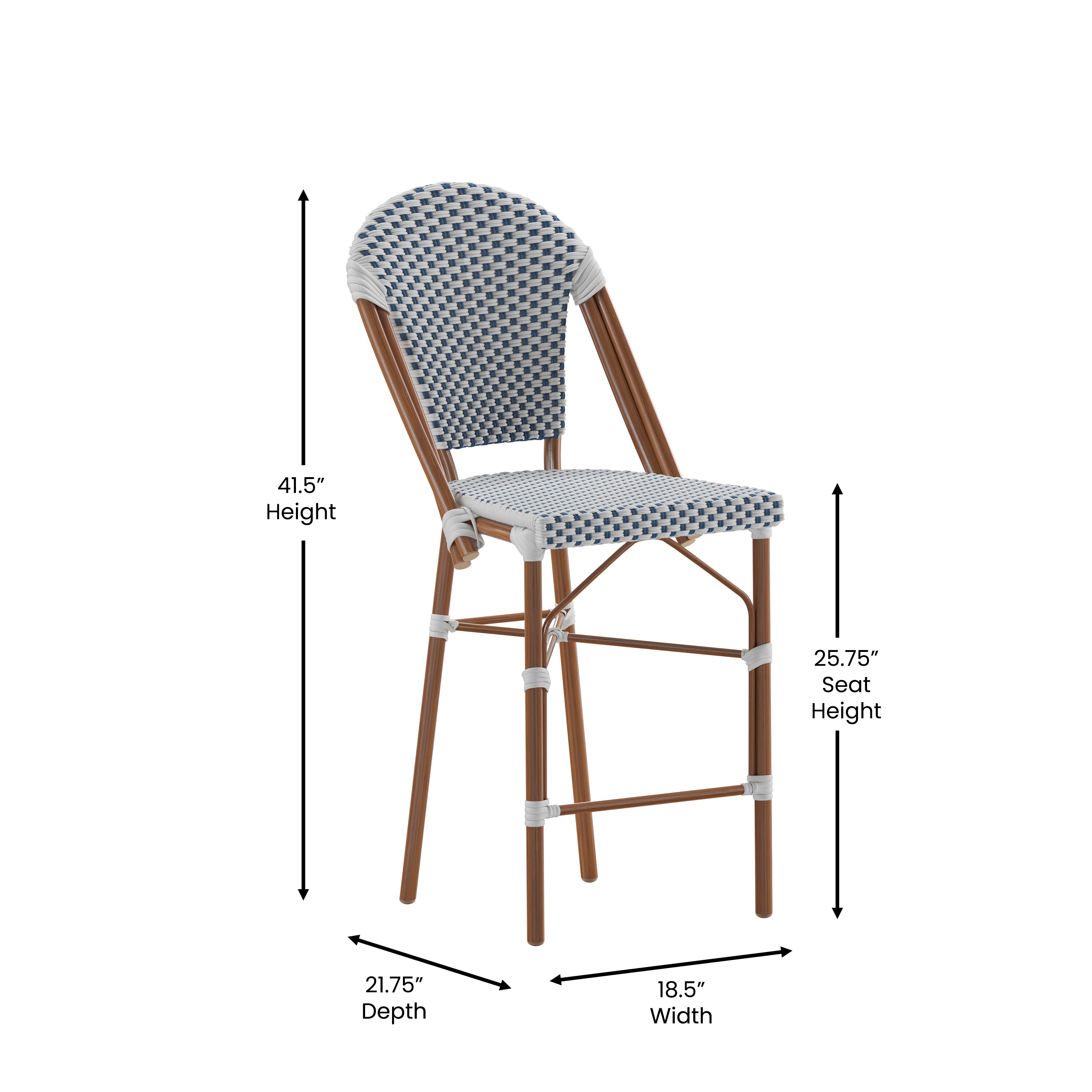 Taylor & Logan 840196358109 stools - View #6
