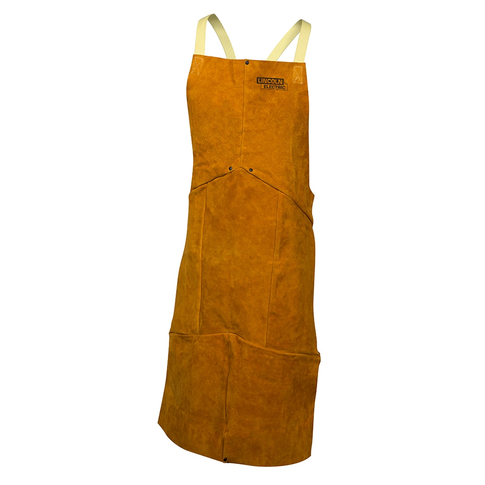 Chicago Electric Welding Leather Apron Split Cowhide Bib Heavy Safety Protection 