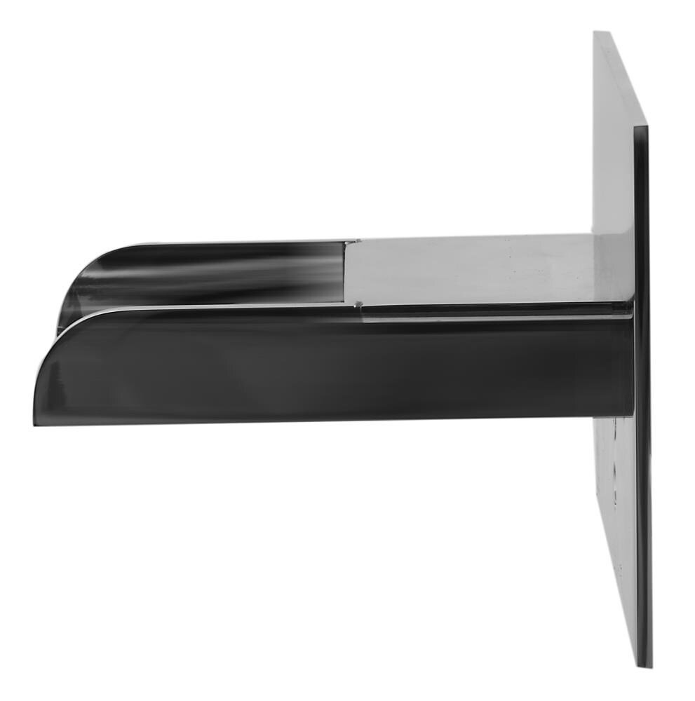 Polished Chrome Wall Mounted Waterfall Tub Spout