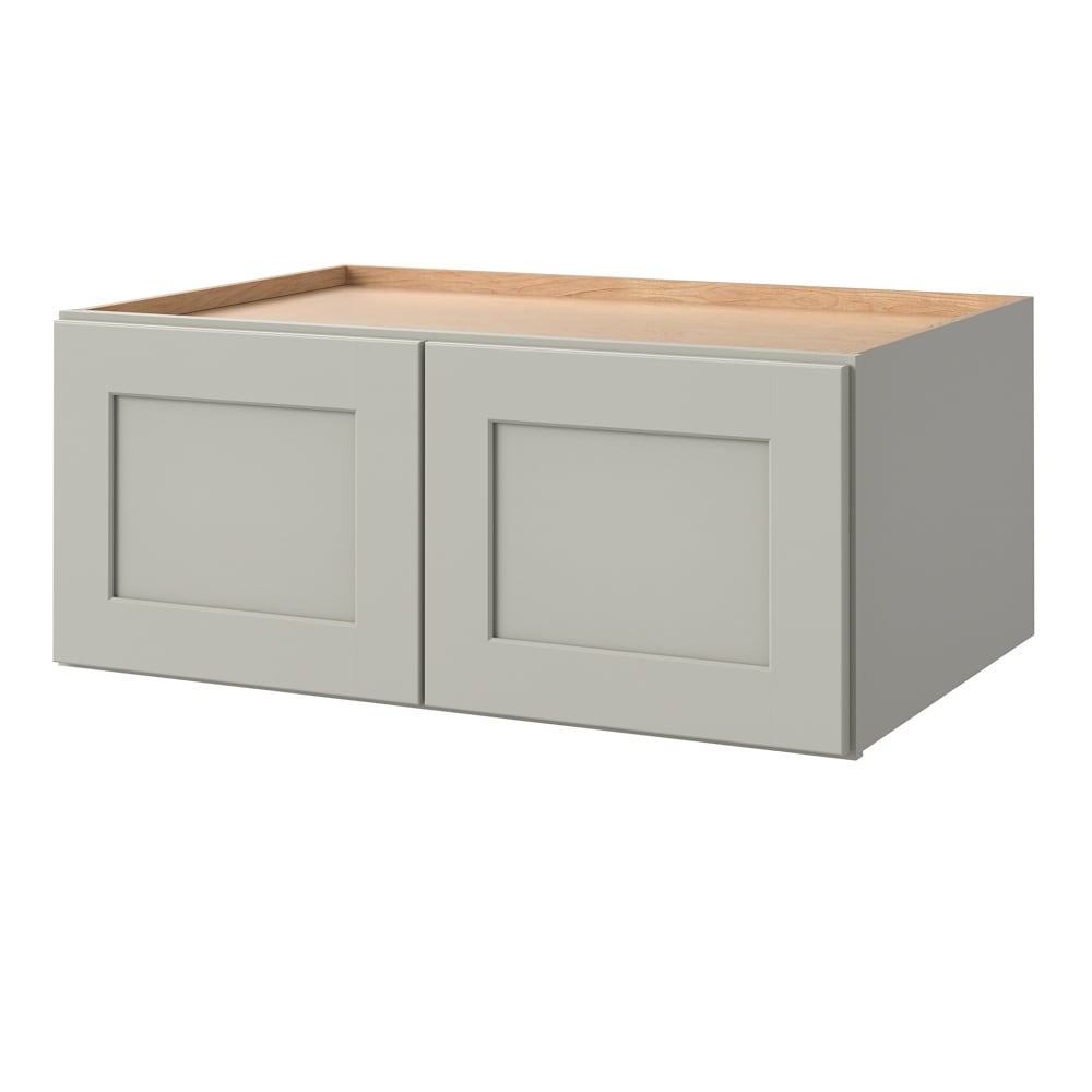 allen + roth 903ST Stonewall 36-in W x 18.125-in H x 24-in D Stone Wall Fully assembled Cabinet (Flat Panel Shaker)
