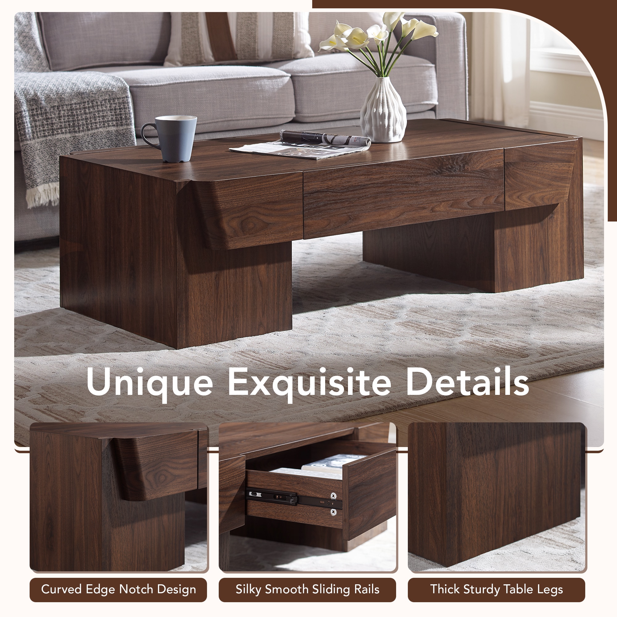 OKD LM131-47BR Coffee-Tables - View #3