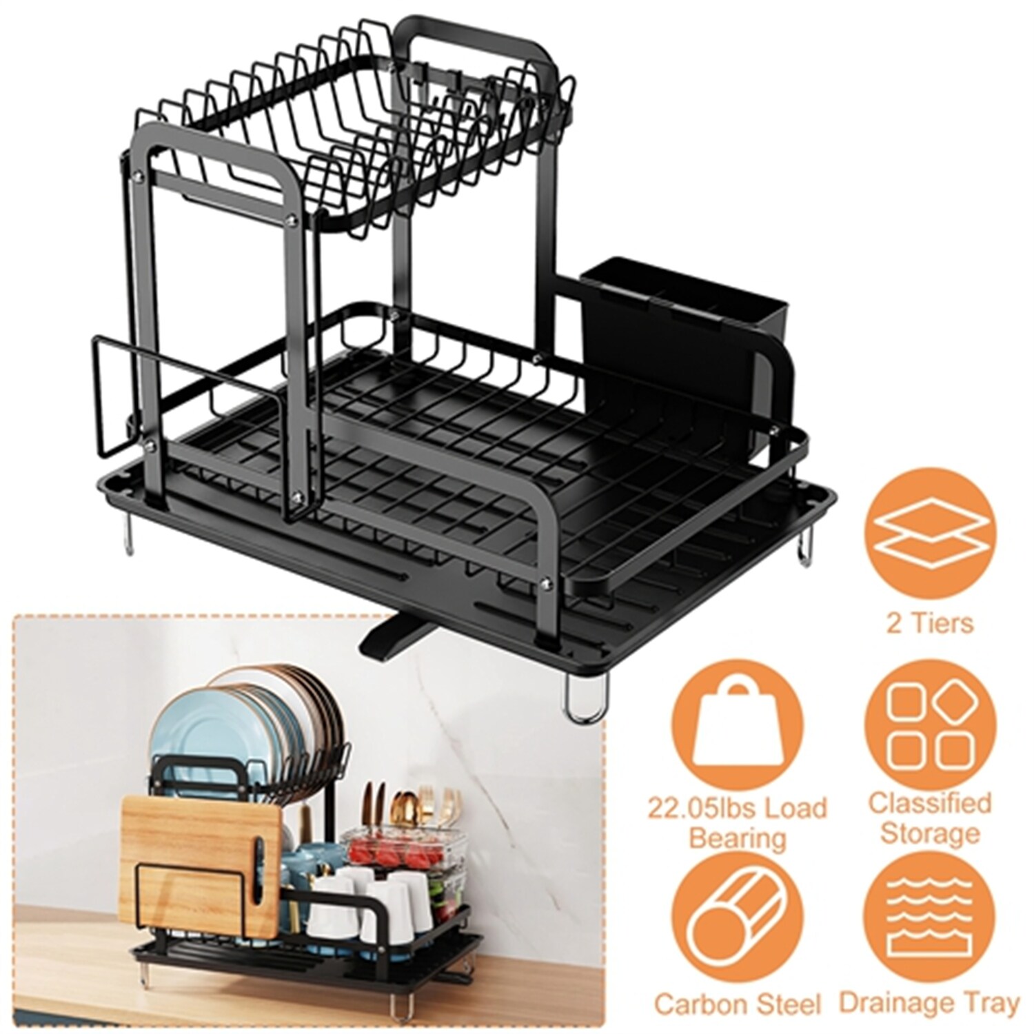 ROSMENA 44416726-SYHJQ002 Pull-Out-Cabinet-Baskets - View #5