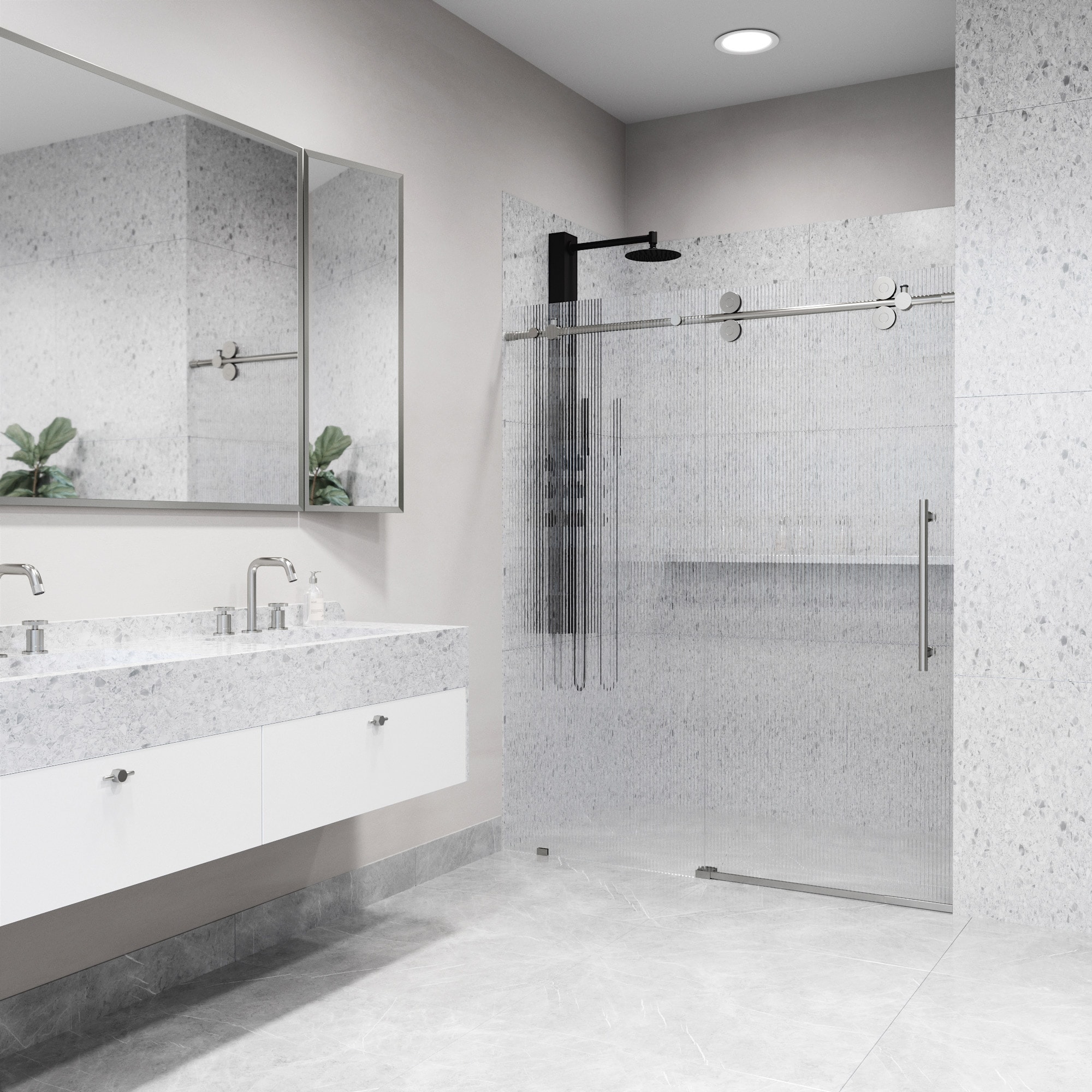 VIGO VG6041STFL6074R Shower-Doors - View #5