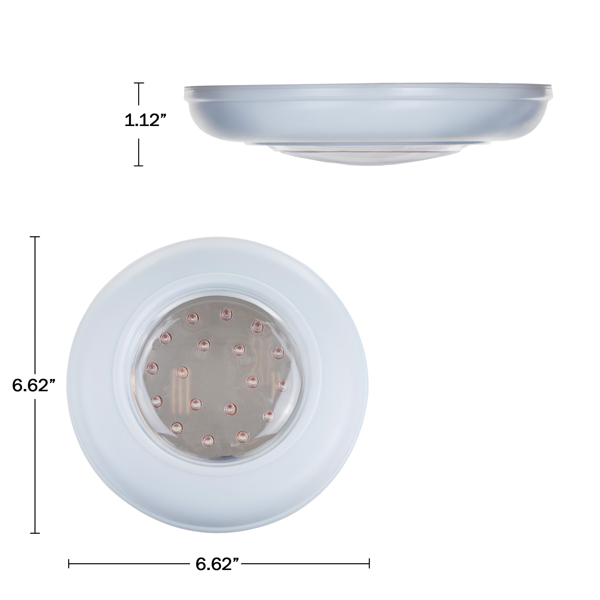 Wireless Ceiling or Wall Light w/ Remote Control 