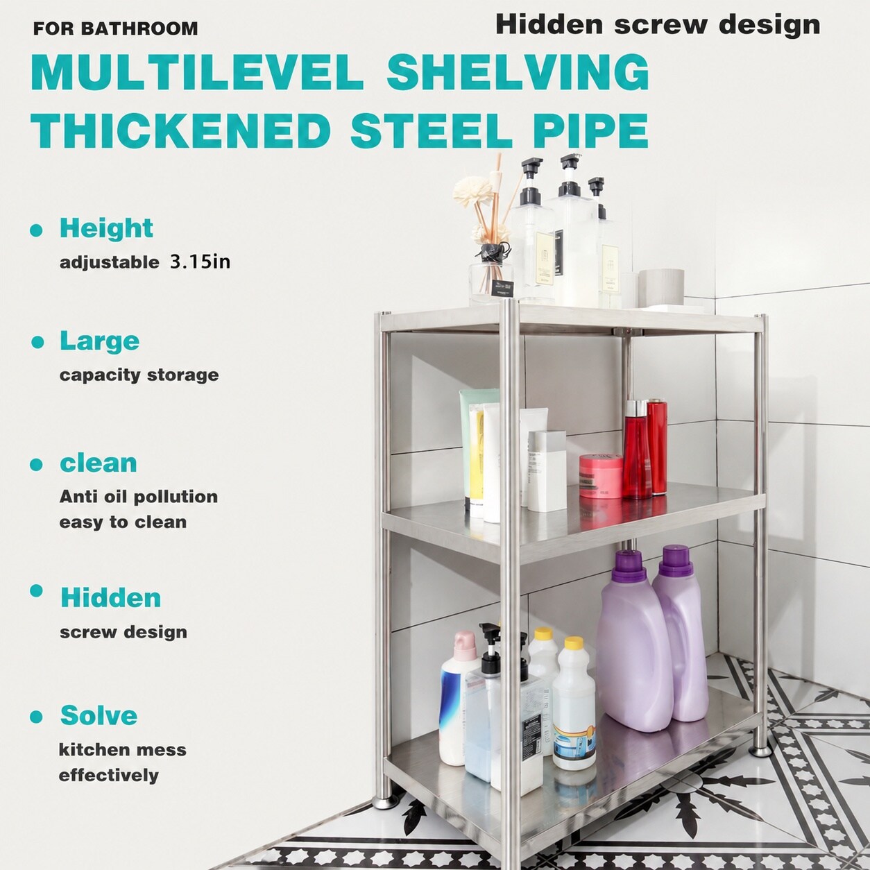 KIWDZFU LKI0711B091 Free-Standing-Shelving - View #4