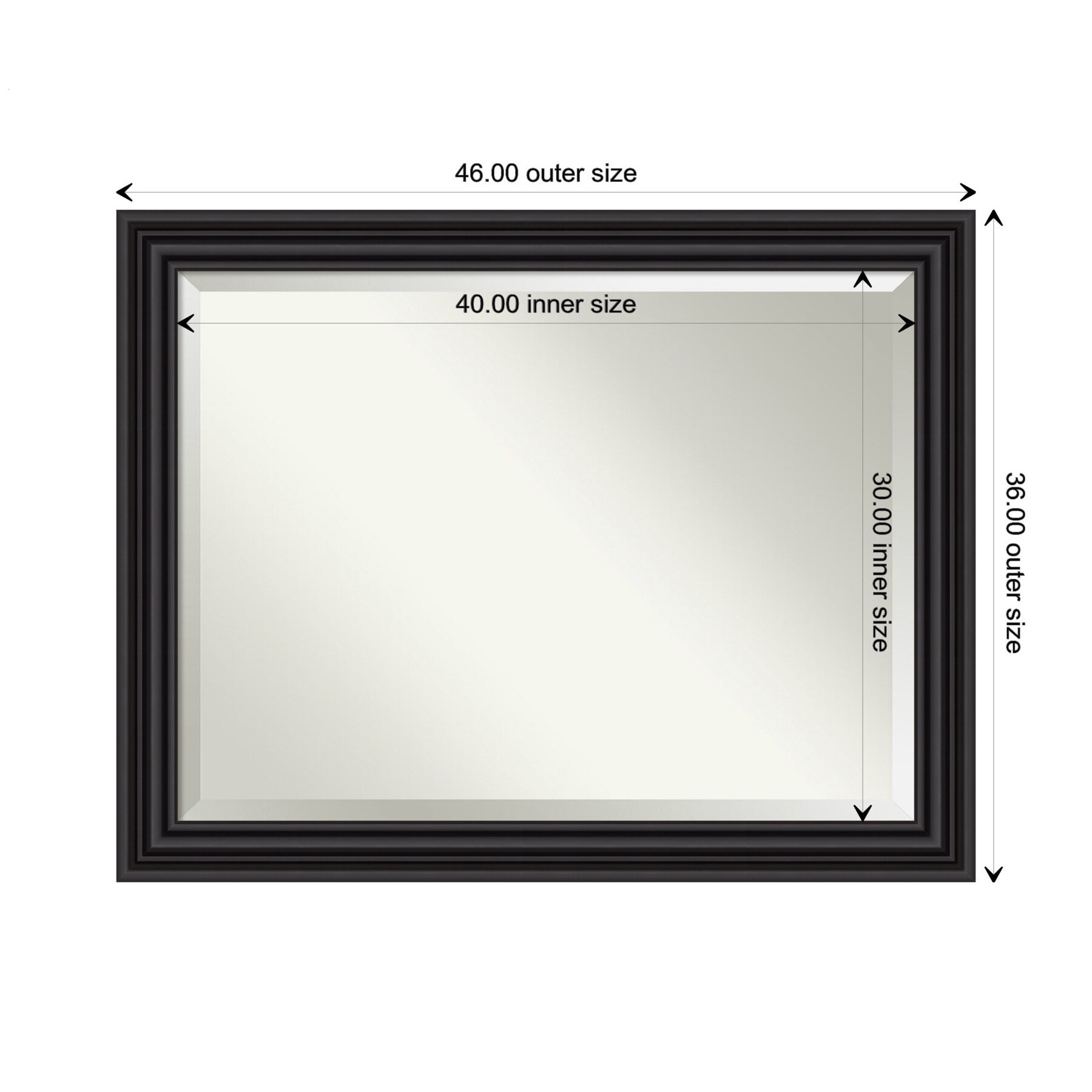 Amanti Art DSW4593667 Framed-Bath-Mirrors - View #5