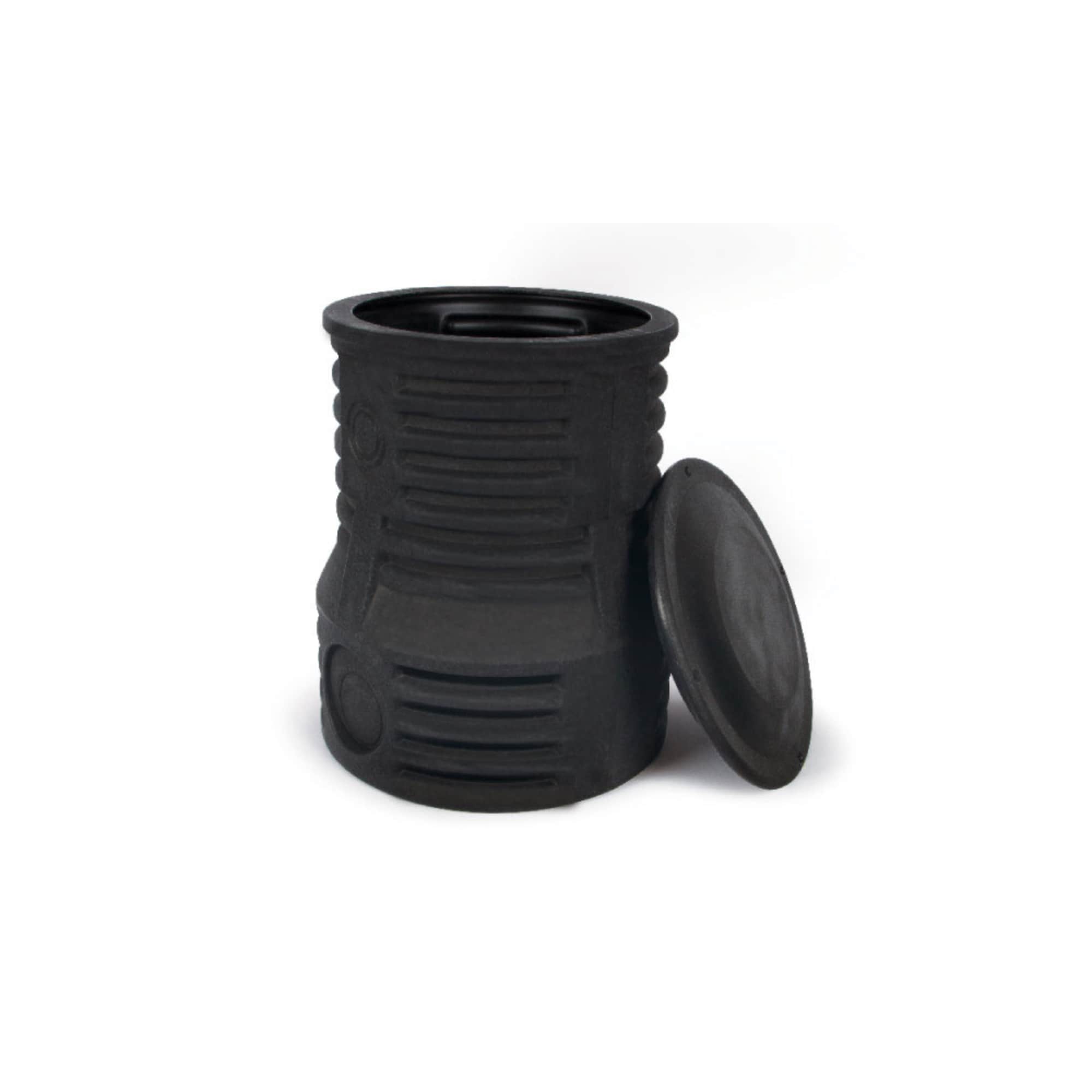 Atlantic 74236 23-in x 23-in x 30-in Black Plastic Pond Pump vault