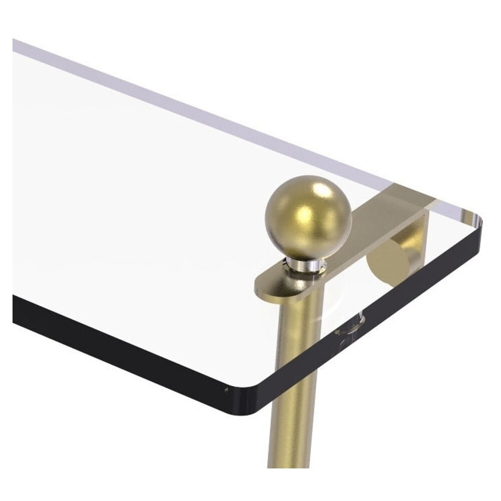 Allied Brass PR-5/22-SBR Bathroom-Shelves - View #2